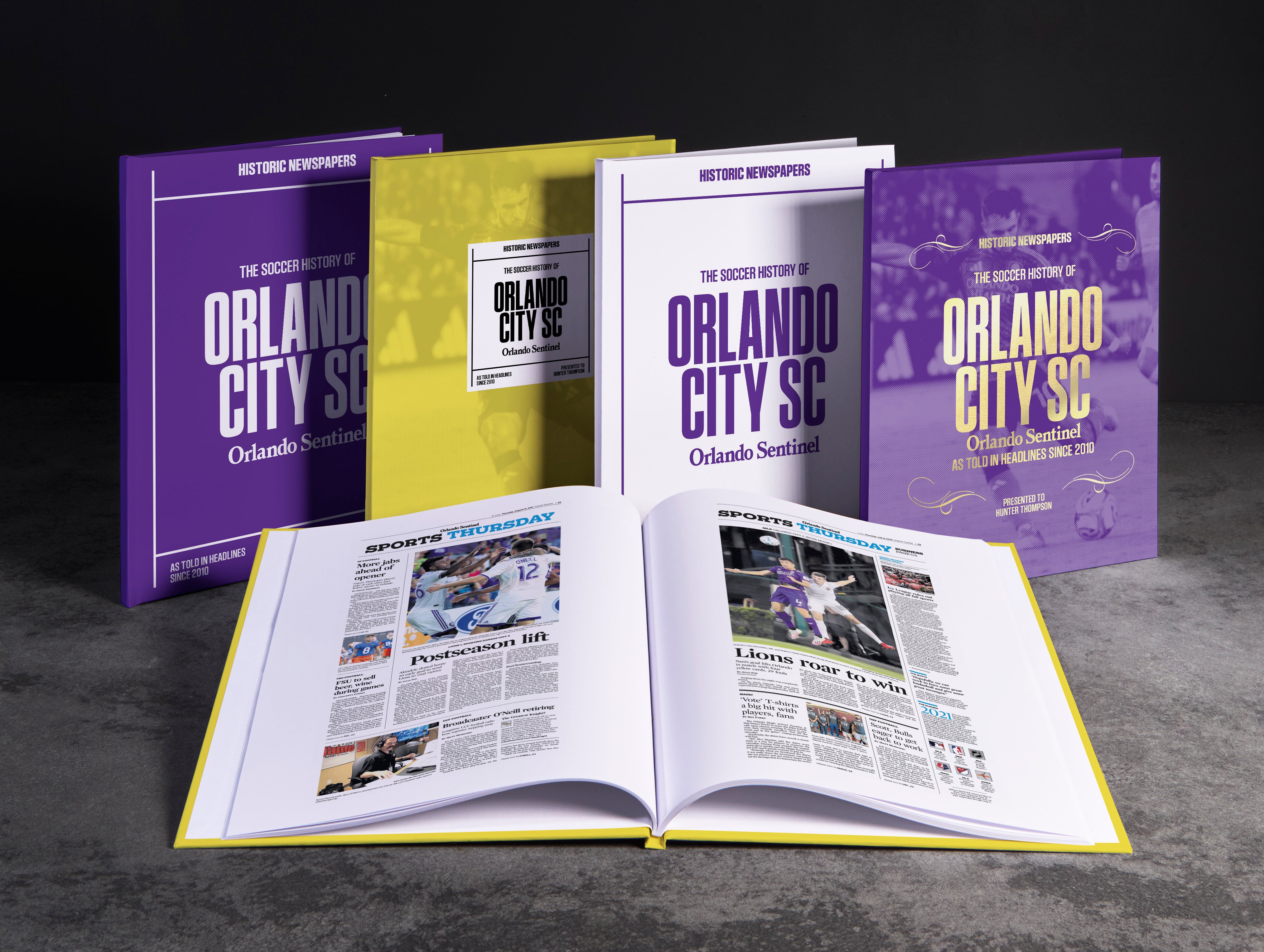 A Pictorial History of SOCCER(サッカー写真史)希少 Orlando City SC Soccer History Book | Historic Newspapers