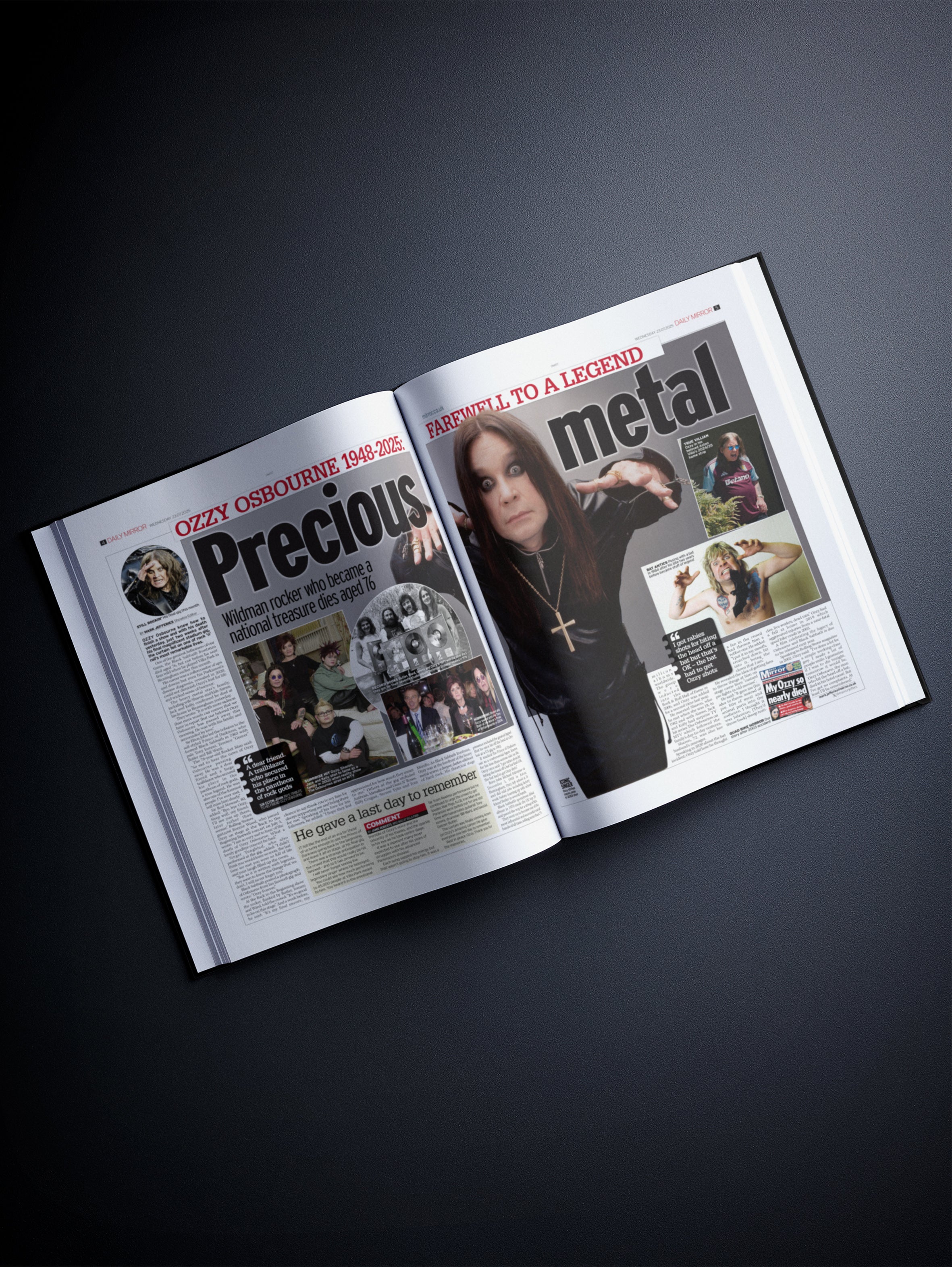 A Tribute to Ozzy Osbourne | Historic Newspapers