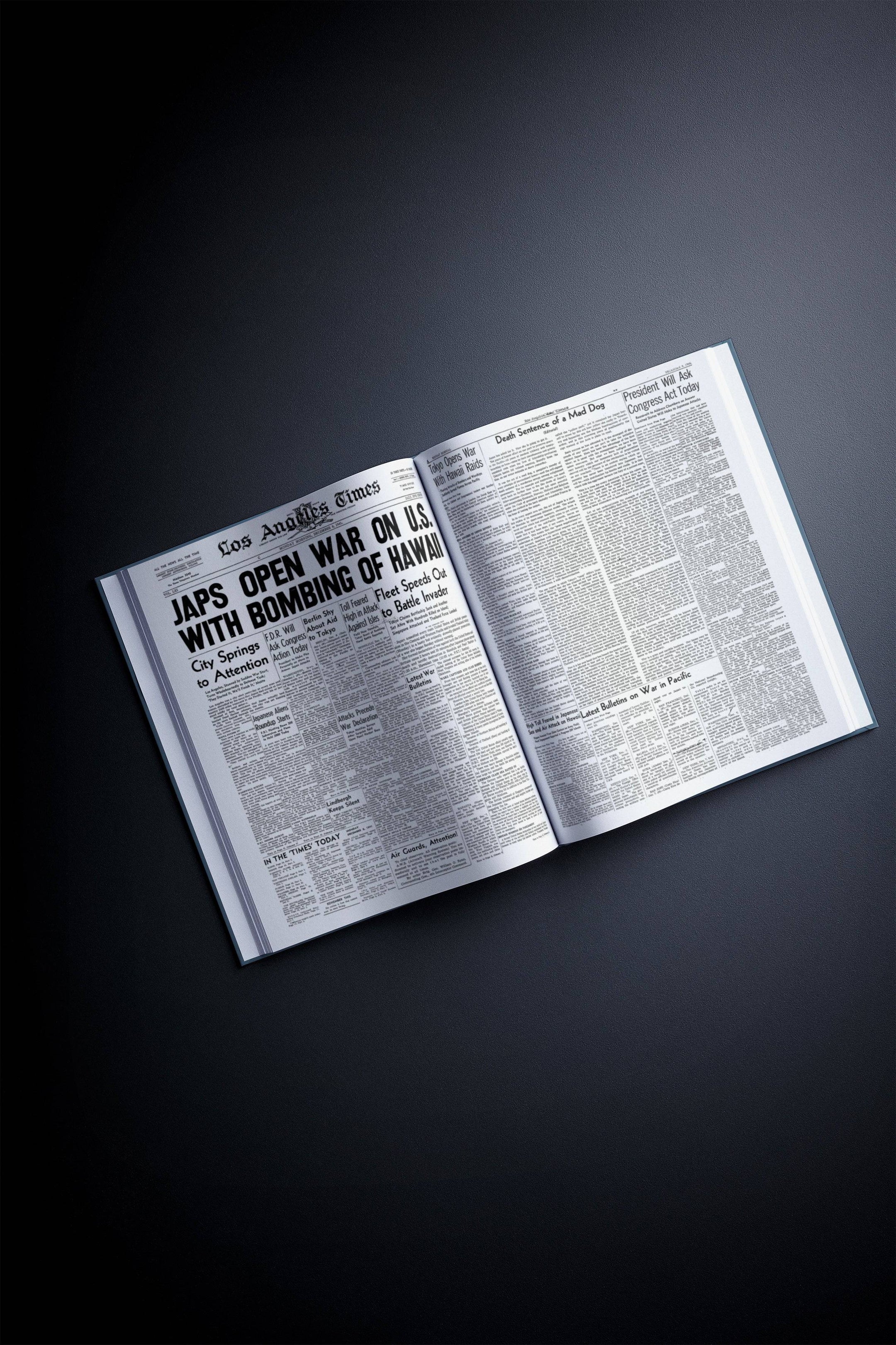 The Story of Pearl Harbor Los Angeles Times Edition Book