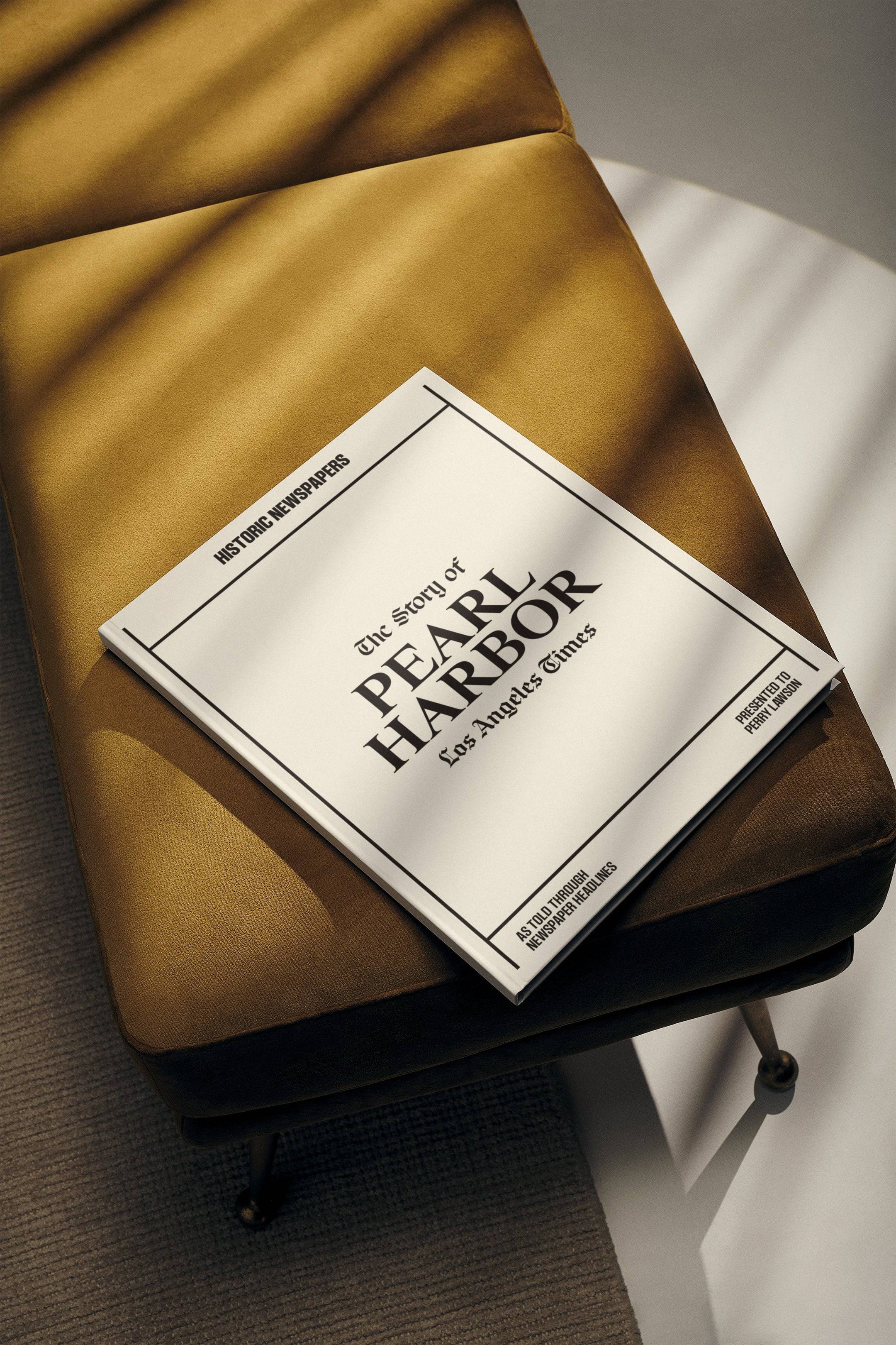 The Story of Pearl Harbor Los Angeles Times Edition Book - Historic Newspapers