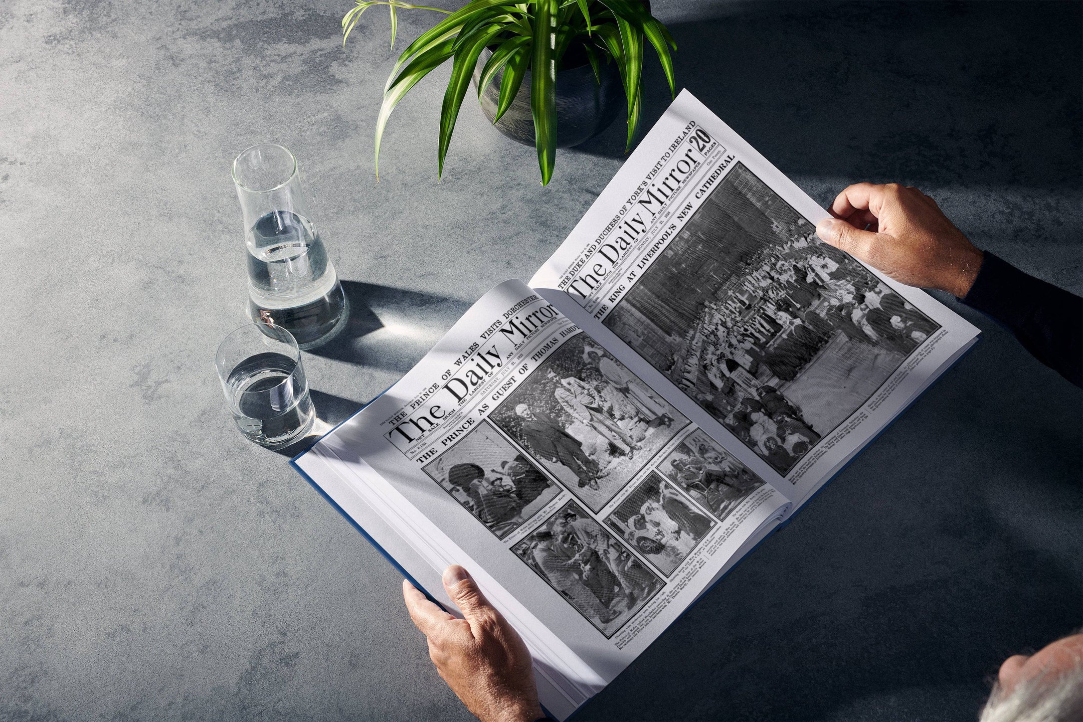 Personalised Birthday Newspaper Book
