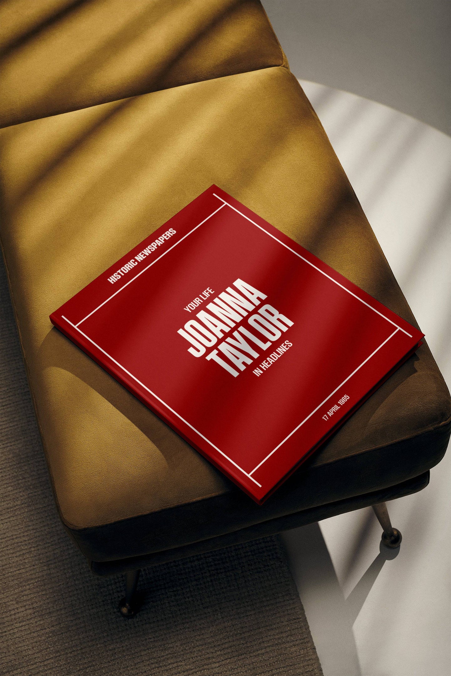Personalised Birthday Newspaper Book - Historic Newspapers