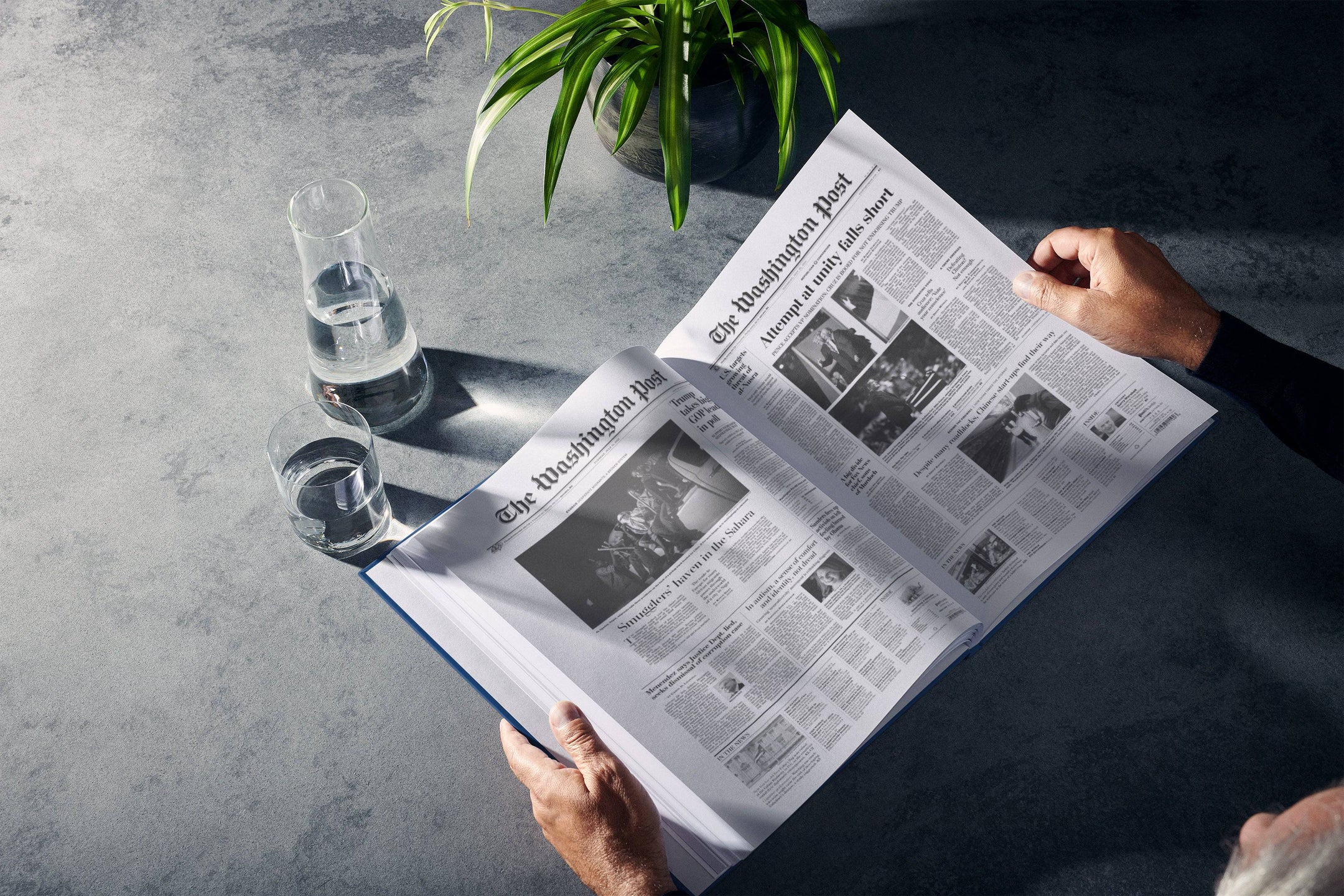 Personalised Birthday Newspaper Book Washington Post Edition