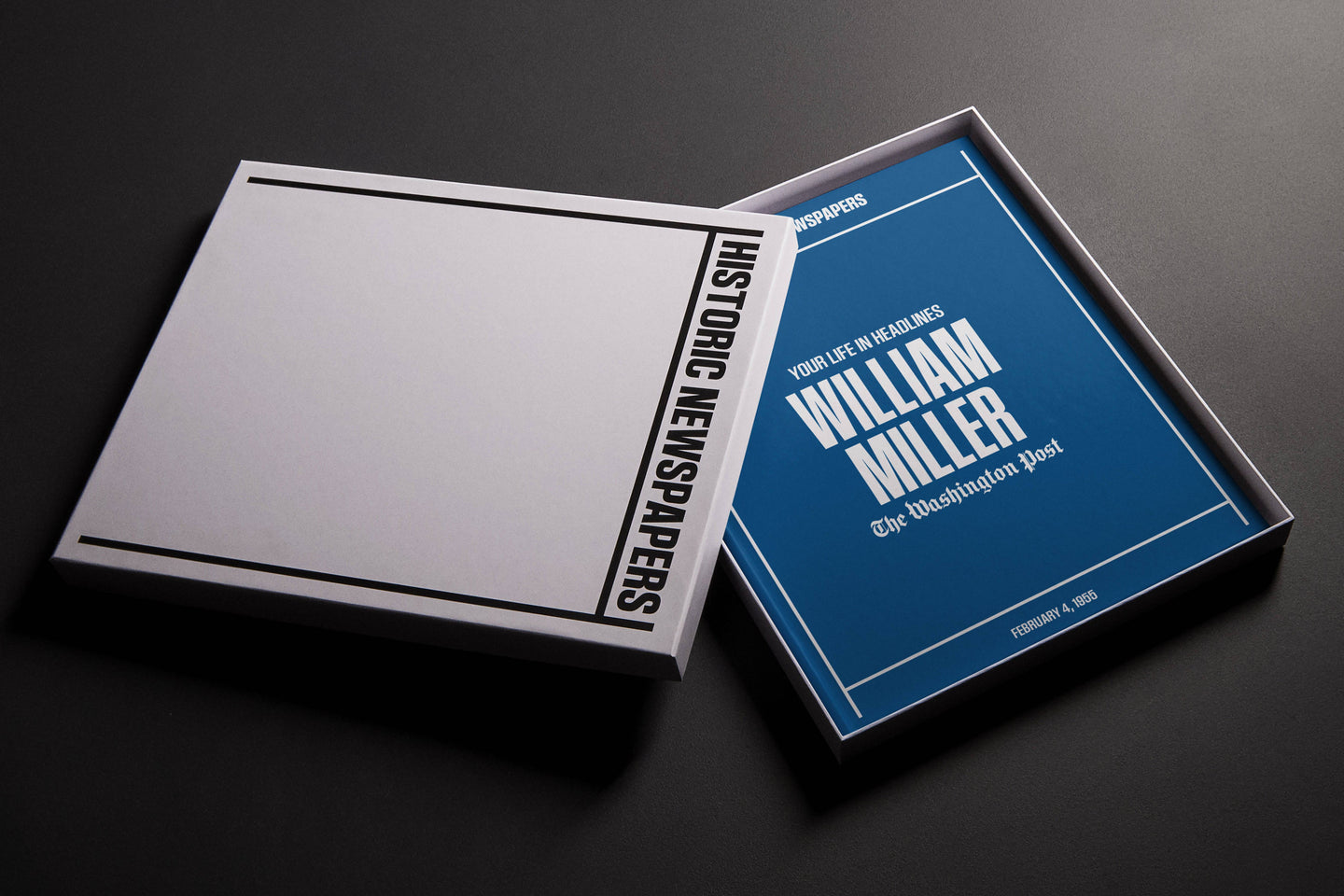 Personalised Birthday Newspaper Book Washington Post Edition - Historic Newspapers