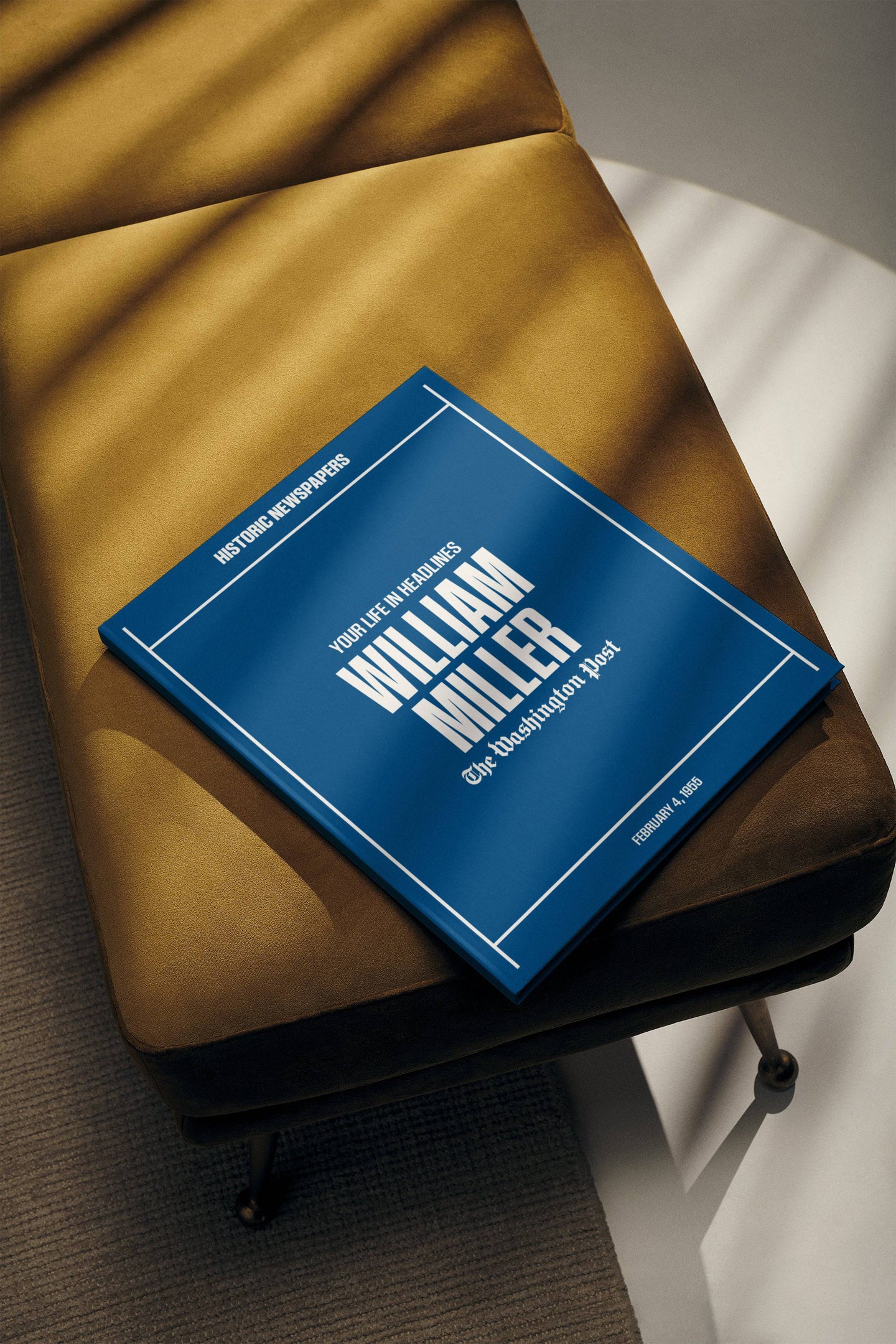 Personalised Birthday Newspaper Book Washington Post Edition - Historic Newspapers