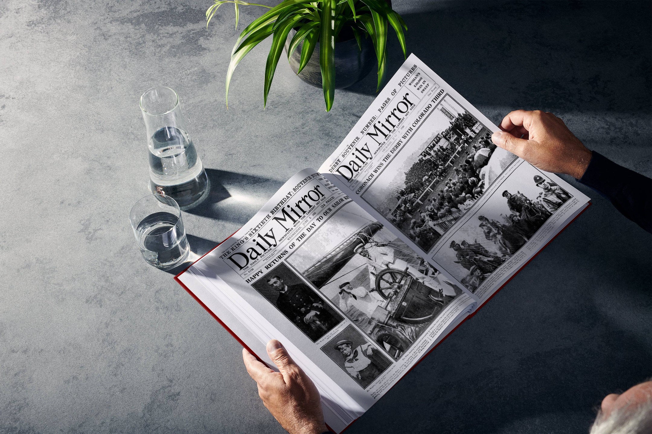 Personalised Your Life in Headlines Newspaper Book