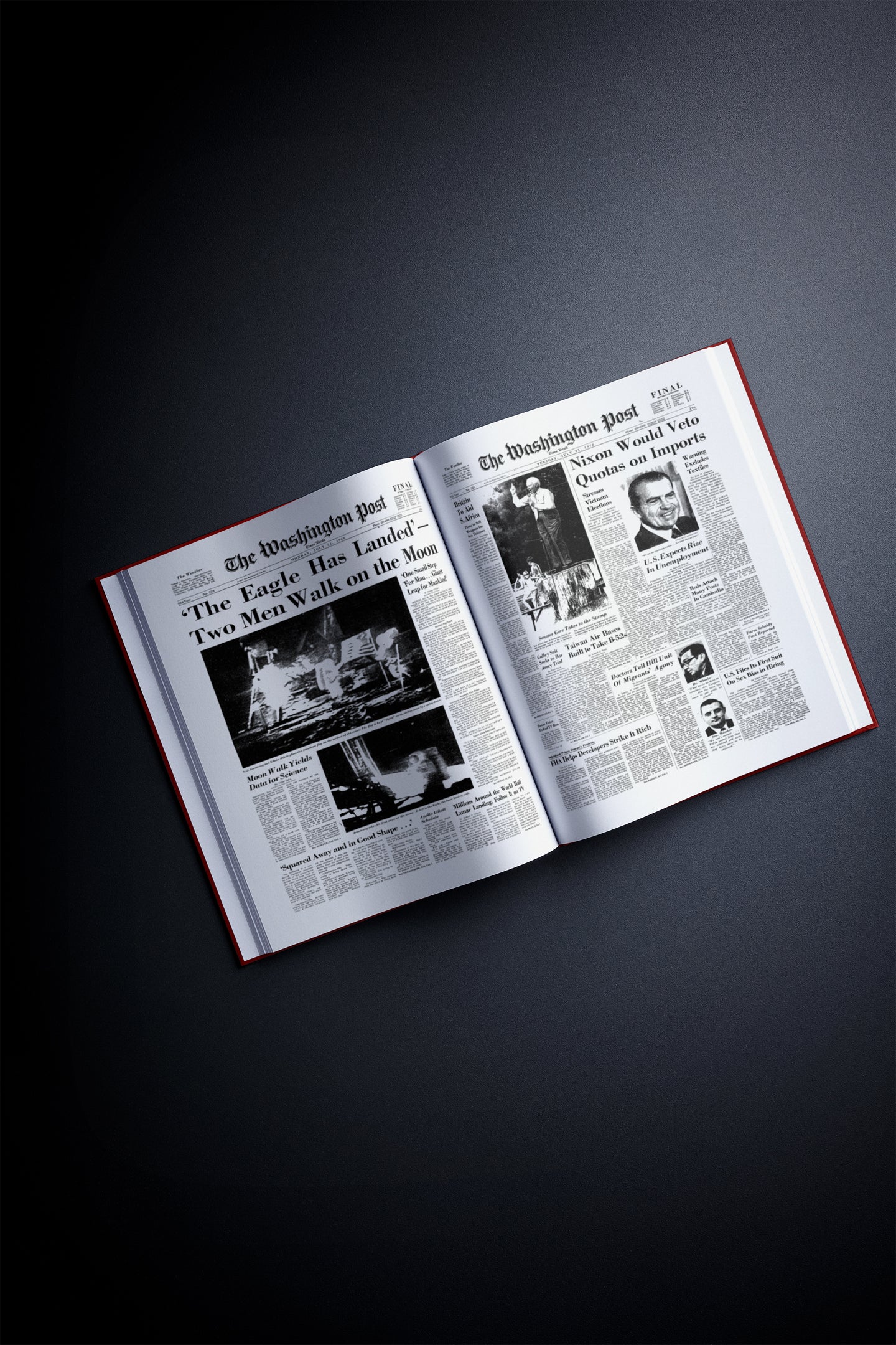 Personalised Your Life in Headlines Book Washington Post Edition - Historic Newspapers