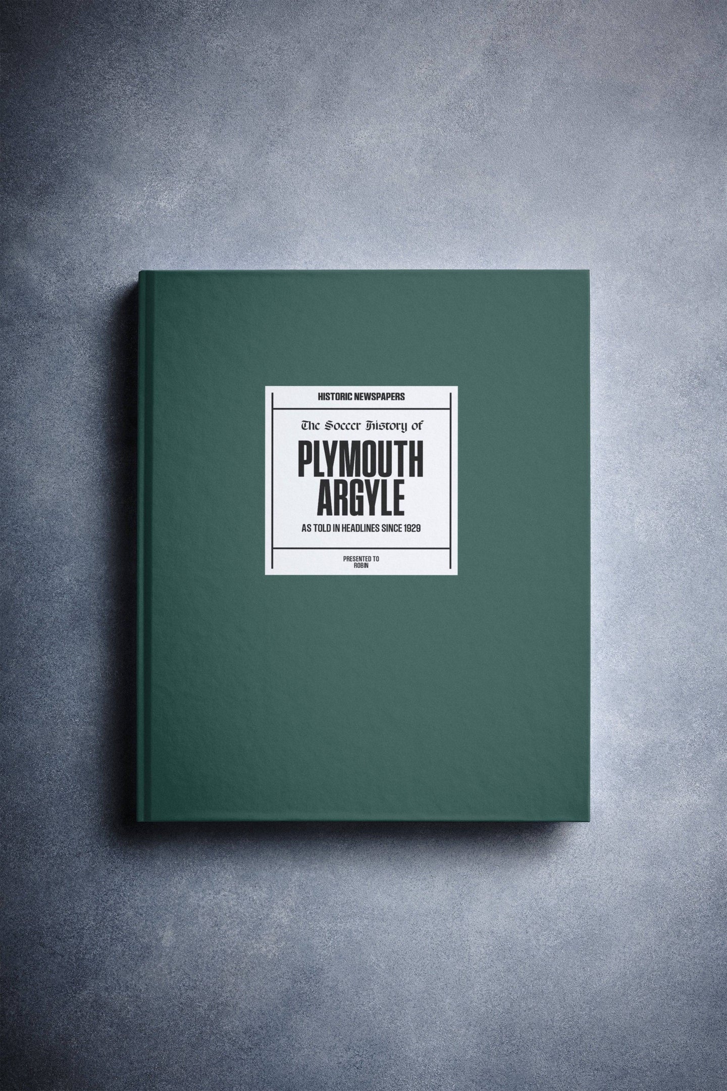 The Football History of Plymouth Argyle Book