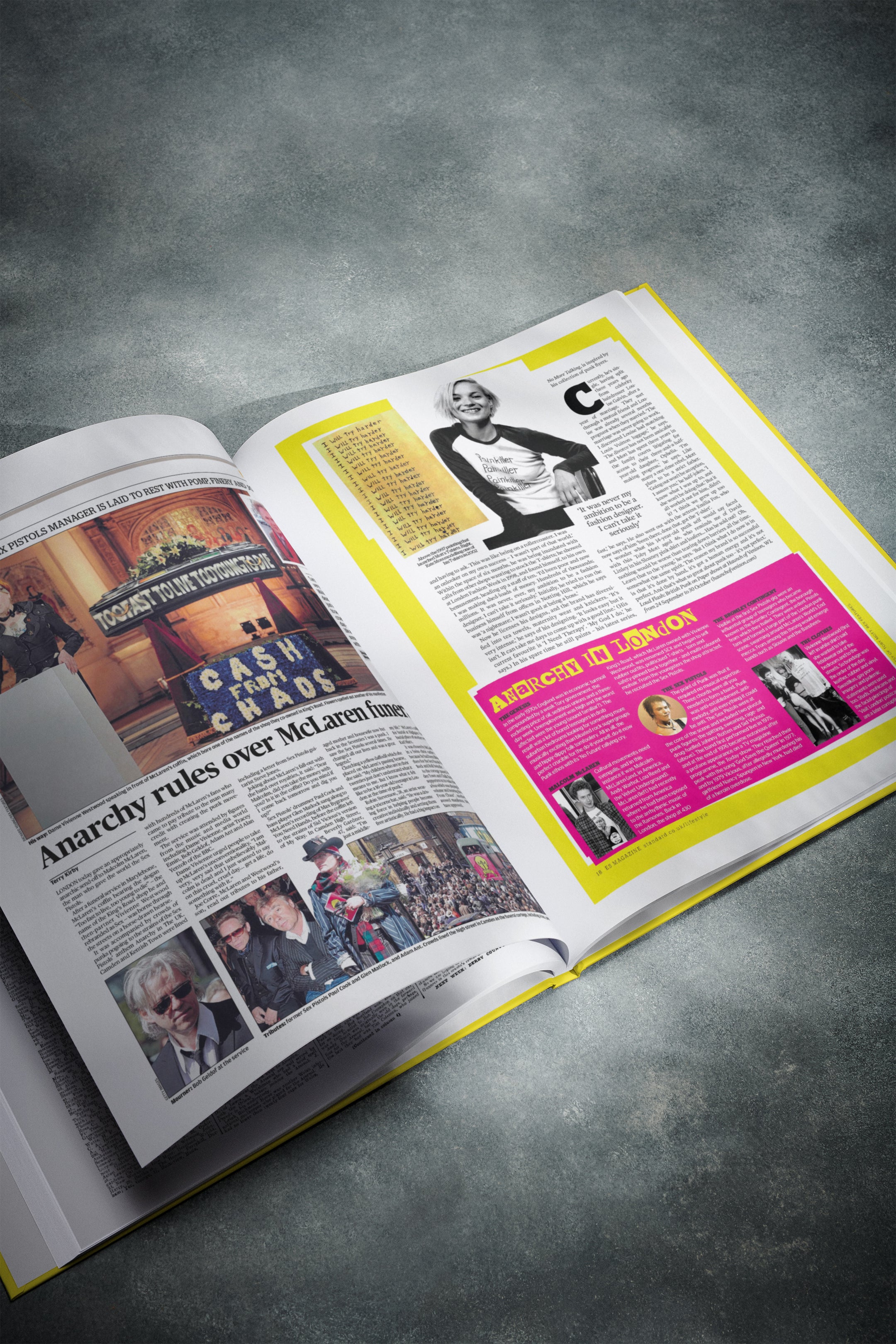 The History of Punk Evening Standard Edition - Historic Newspapers