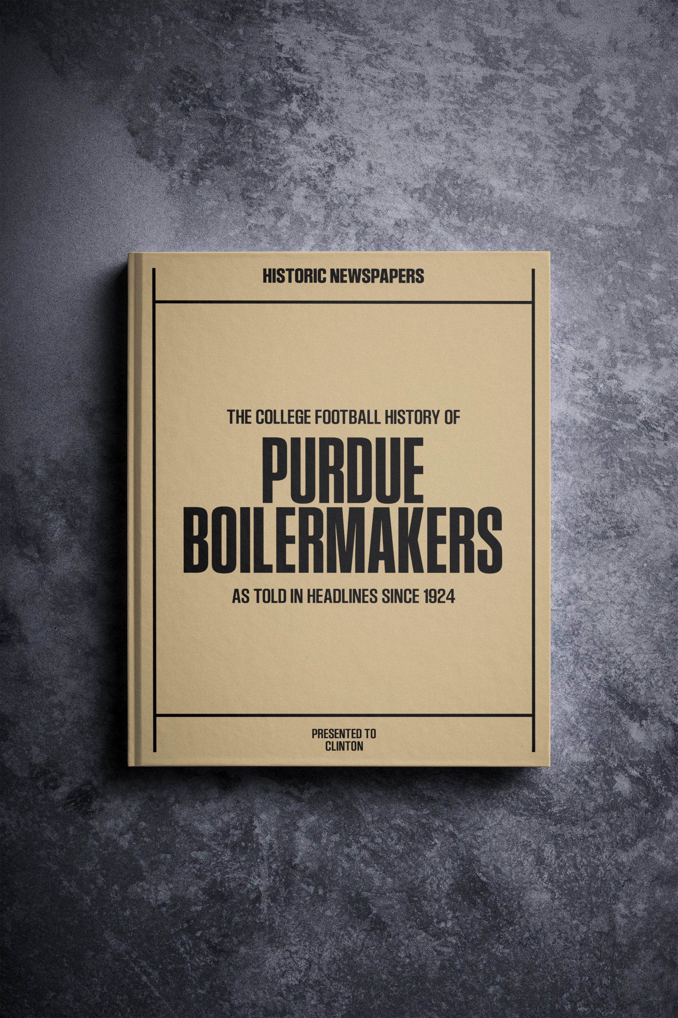 The College Football History of Purdue Boilermakers - Historic Newspapers