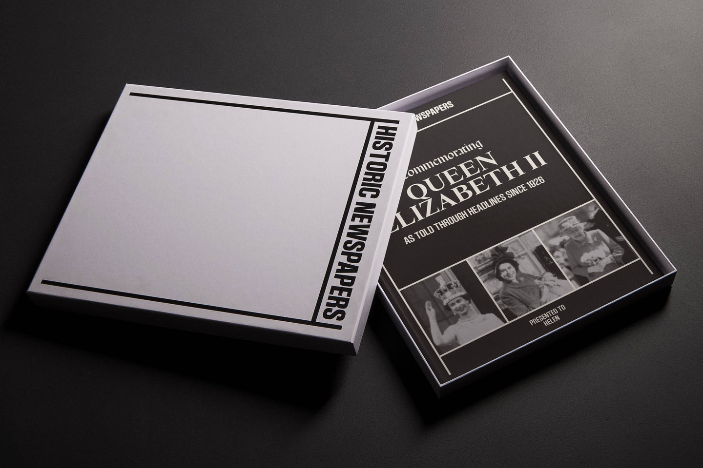 Commemorating Queen Elizabeth II Pictorial Edition Book - Historic Newspapers