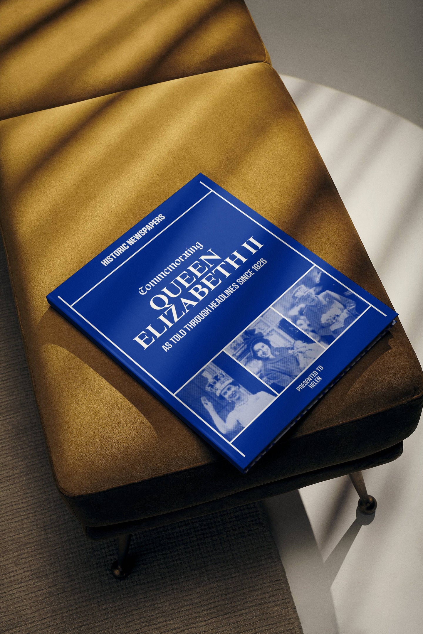 Commemorating Queen Elizabeth II Pictorial Edition Book - Historic Newspapers