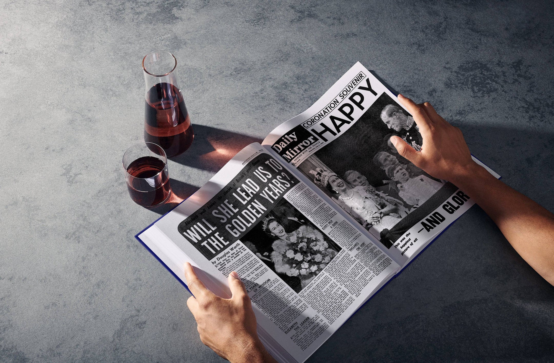 The Story of Queen Elizabeth II Book - Historic Newspapers
