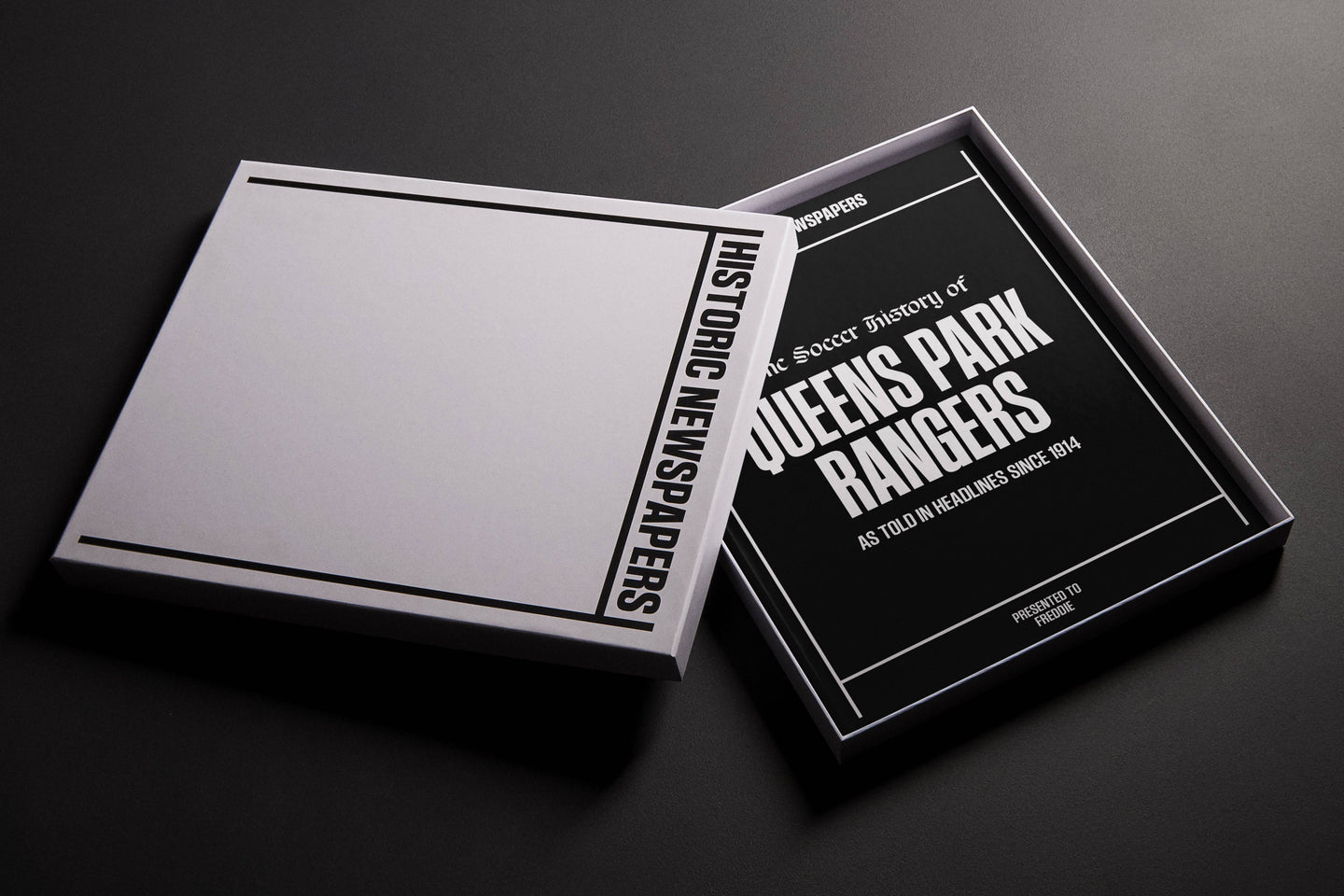 The Football History of Queens Park Rangers Book - Historic Newspapers