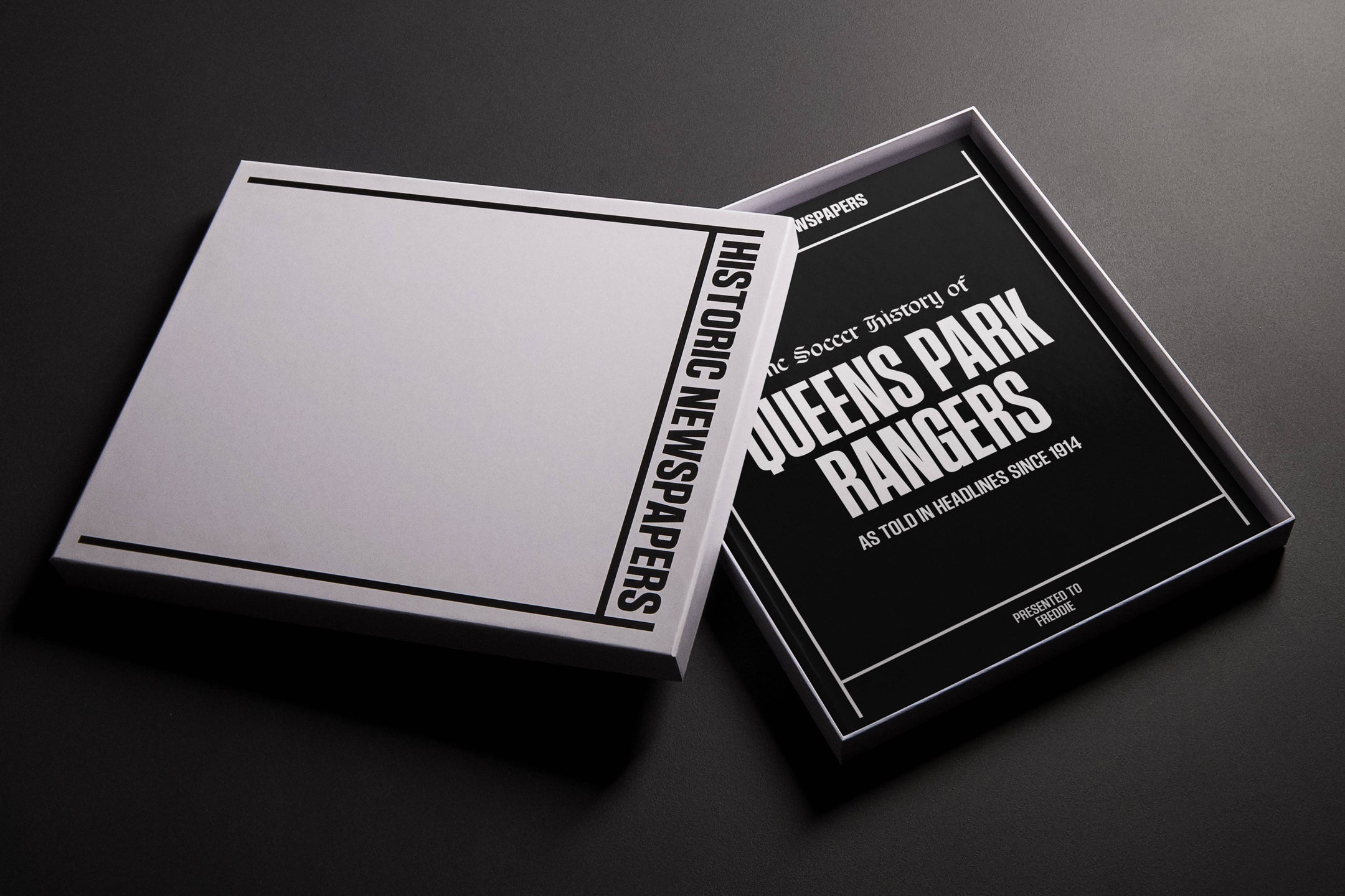 The Football History of Queens Park Rangers Book - Historic Newspapers