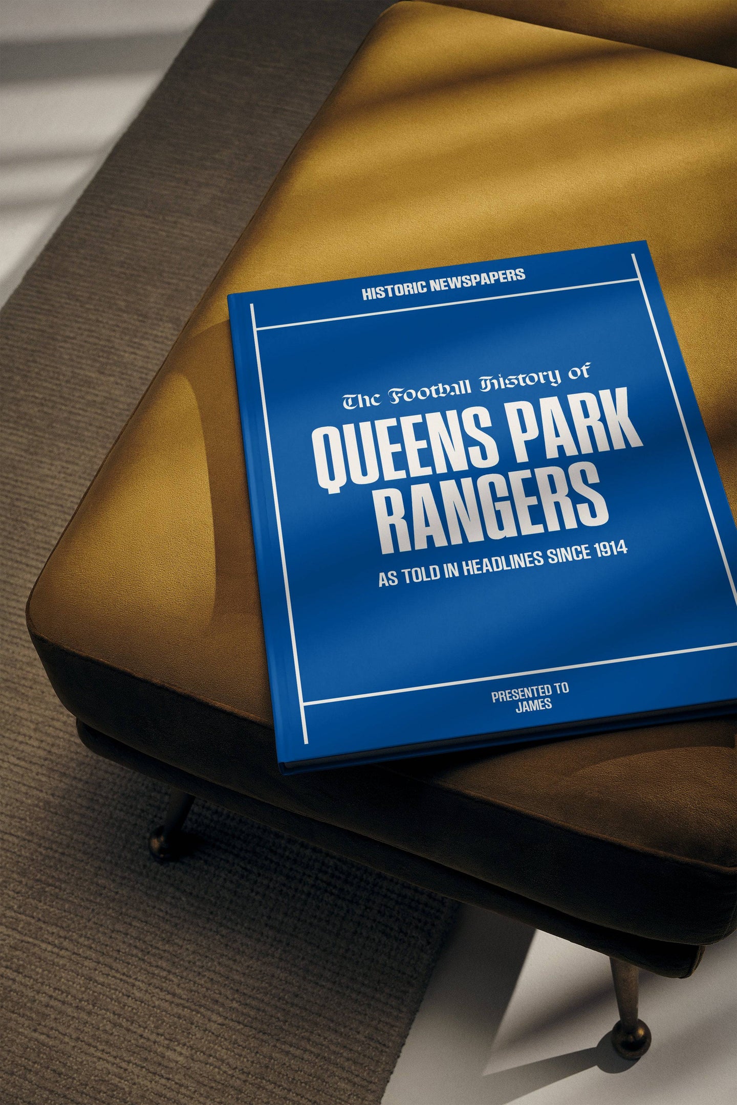 The Football History of Queens Park Rangers Book - Historic Newspapers