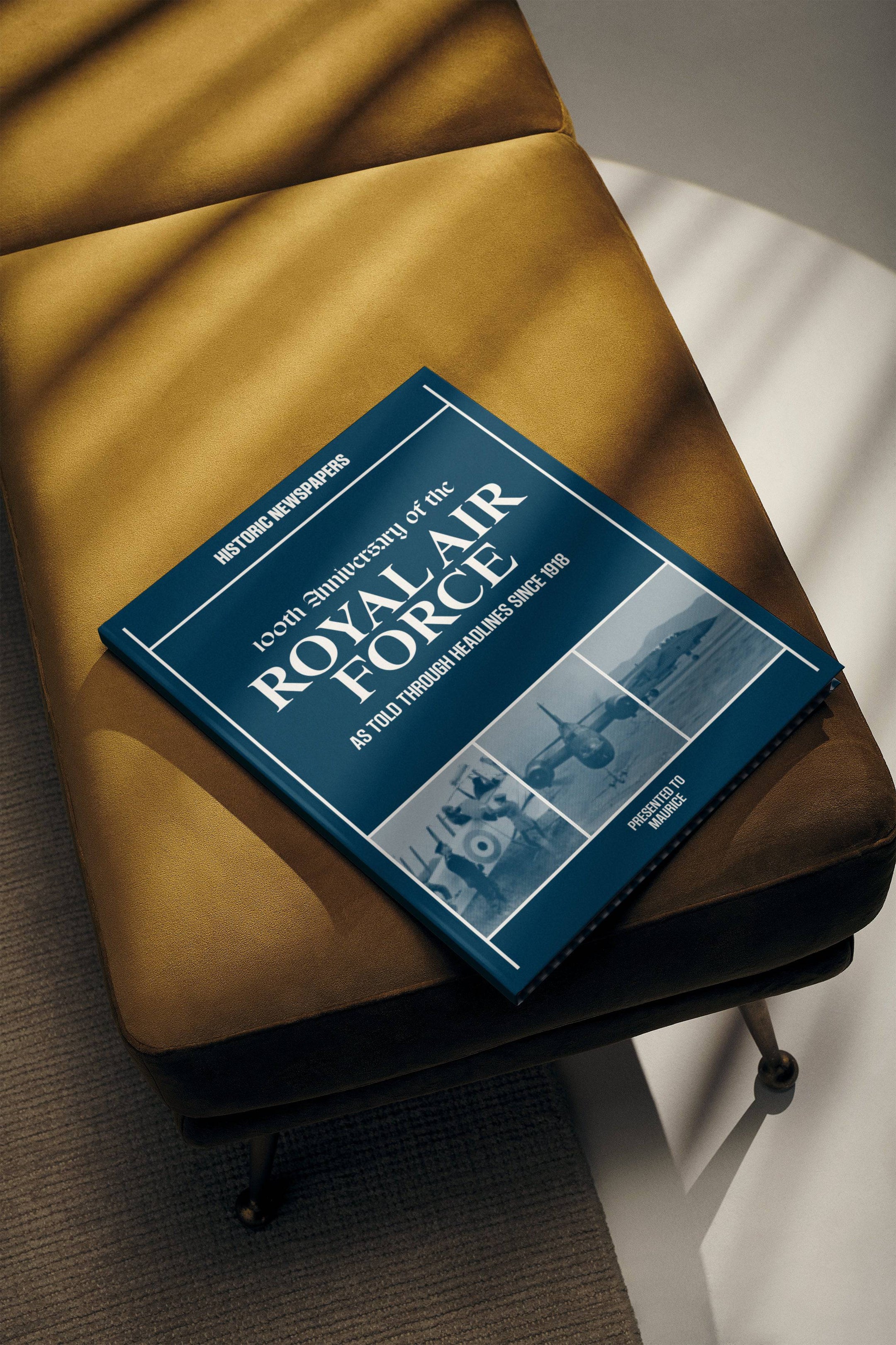 The Anniversary of RAF Pictorial Edition Book - Historic Newspapers