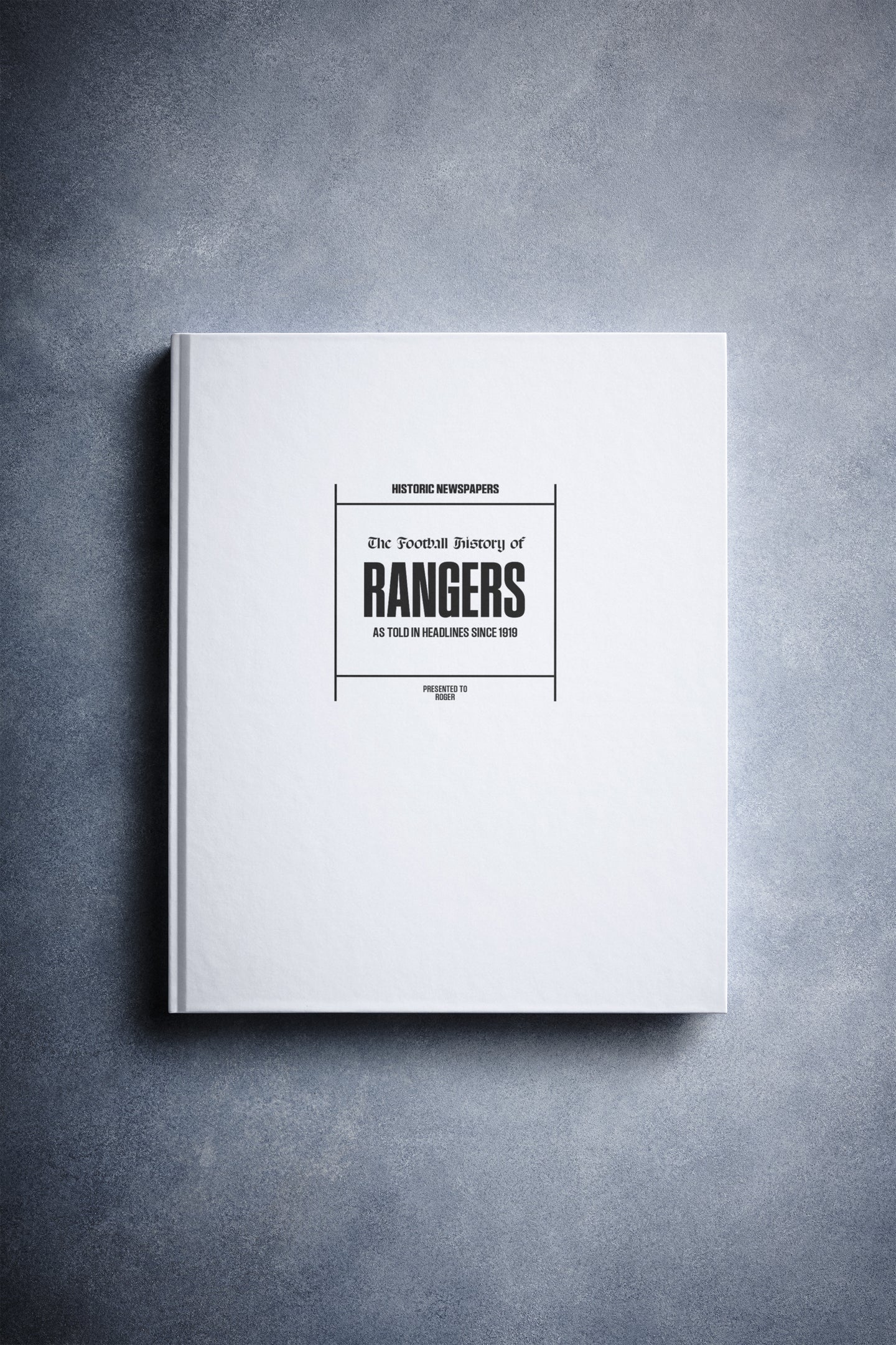 The Football History of Rangers Book | Historic Newspapers