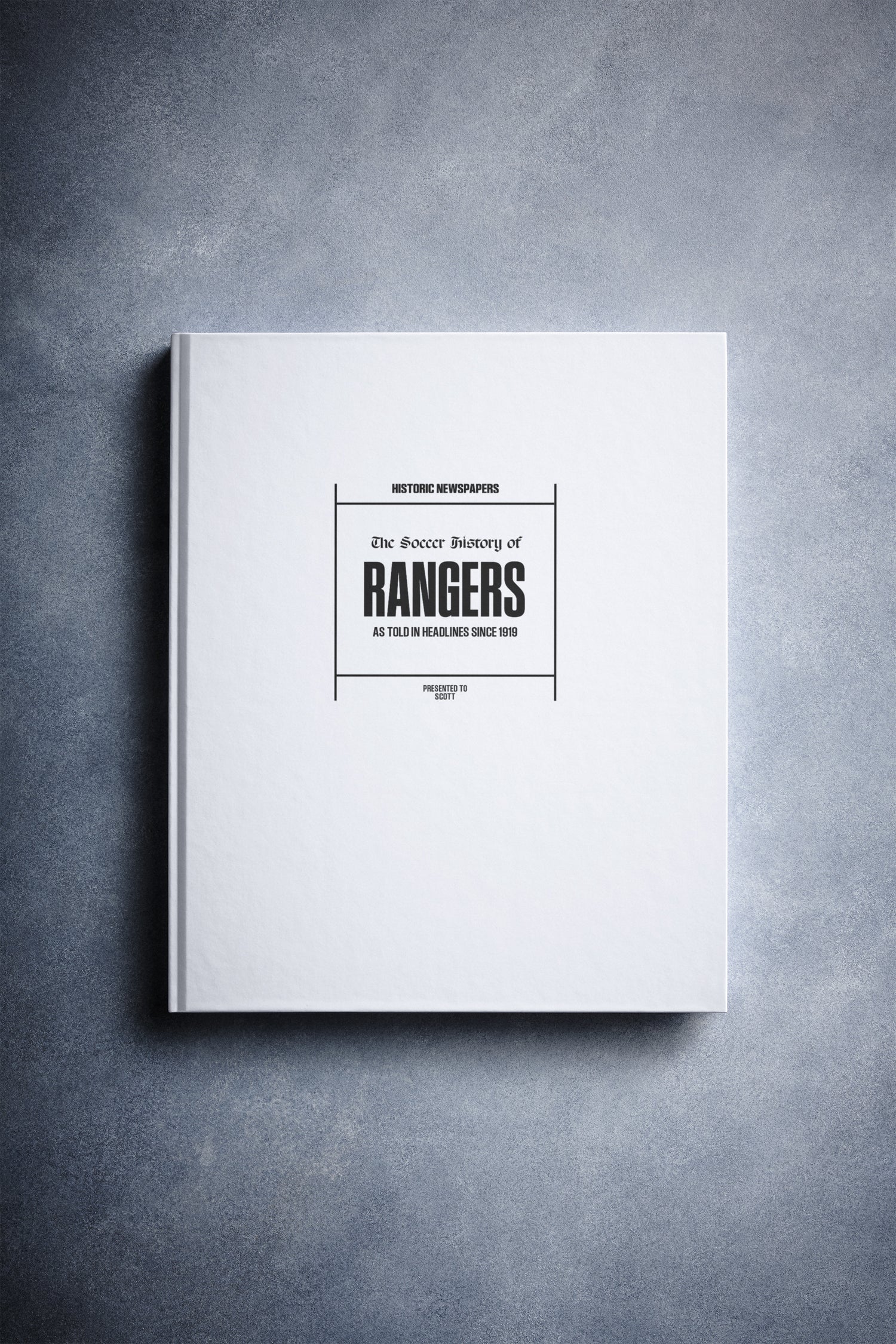 The Soccer History of Rangers Book | Historic Newspapers
