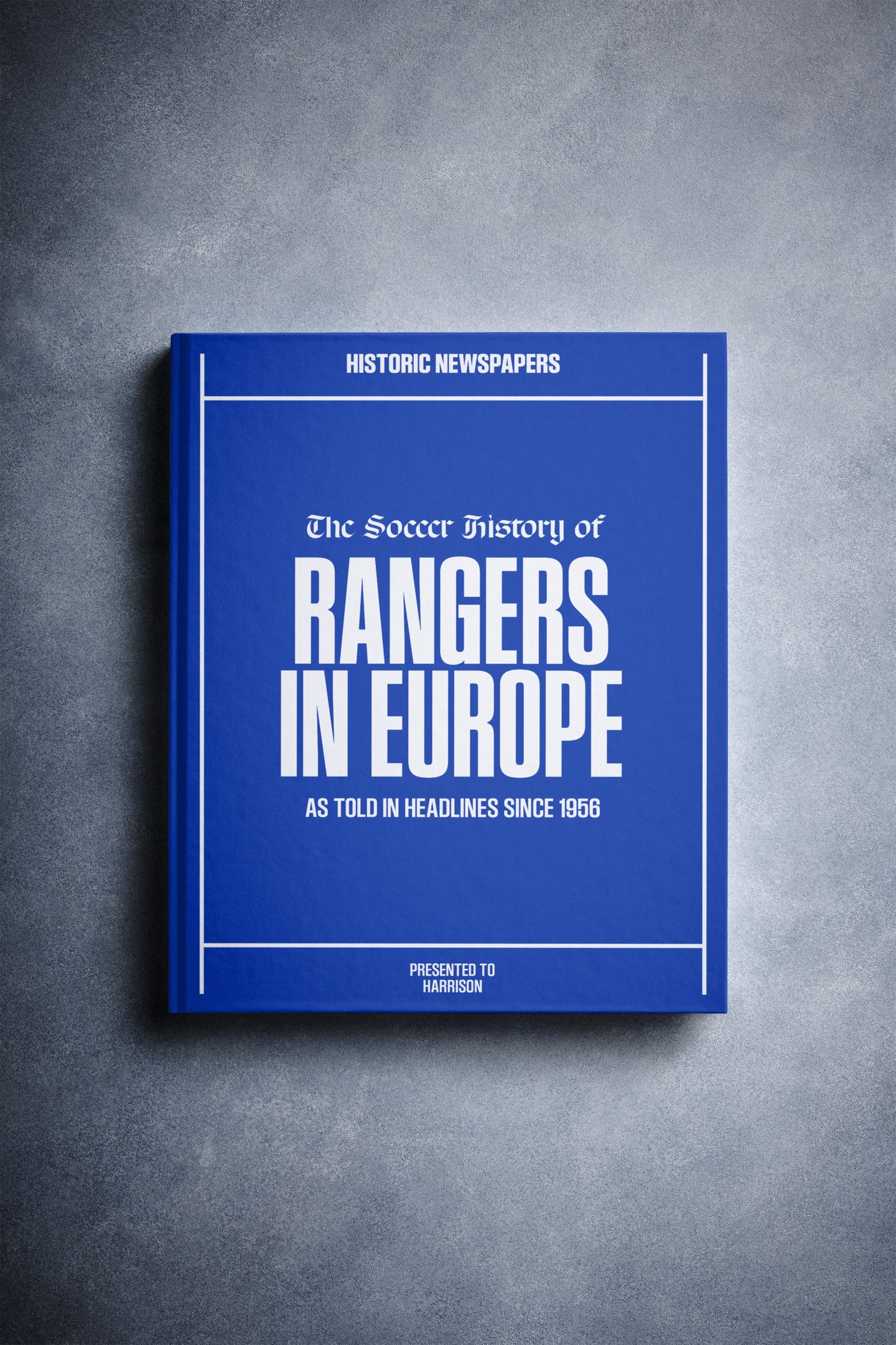Rangers in Europe Football History Book | Historic Newspapers