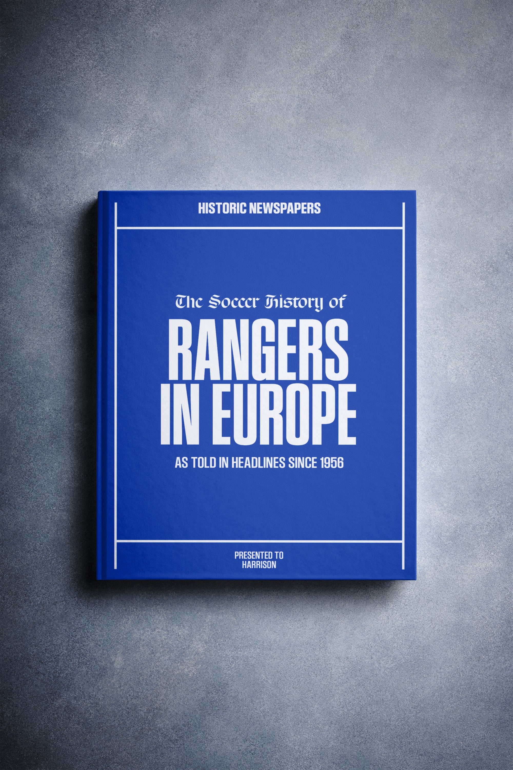 Rangers in Europe Football History Book | Historic Newspapers