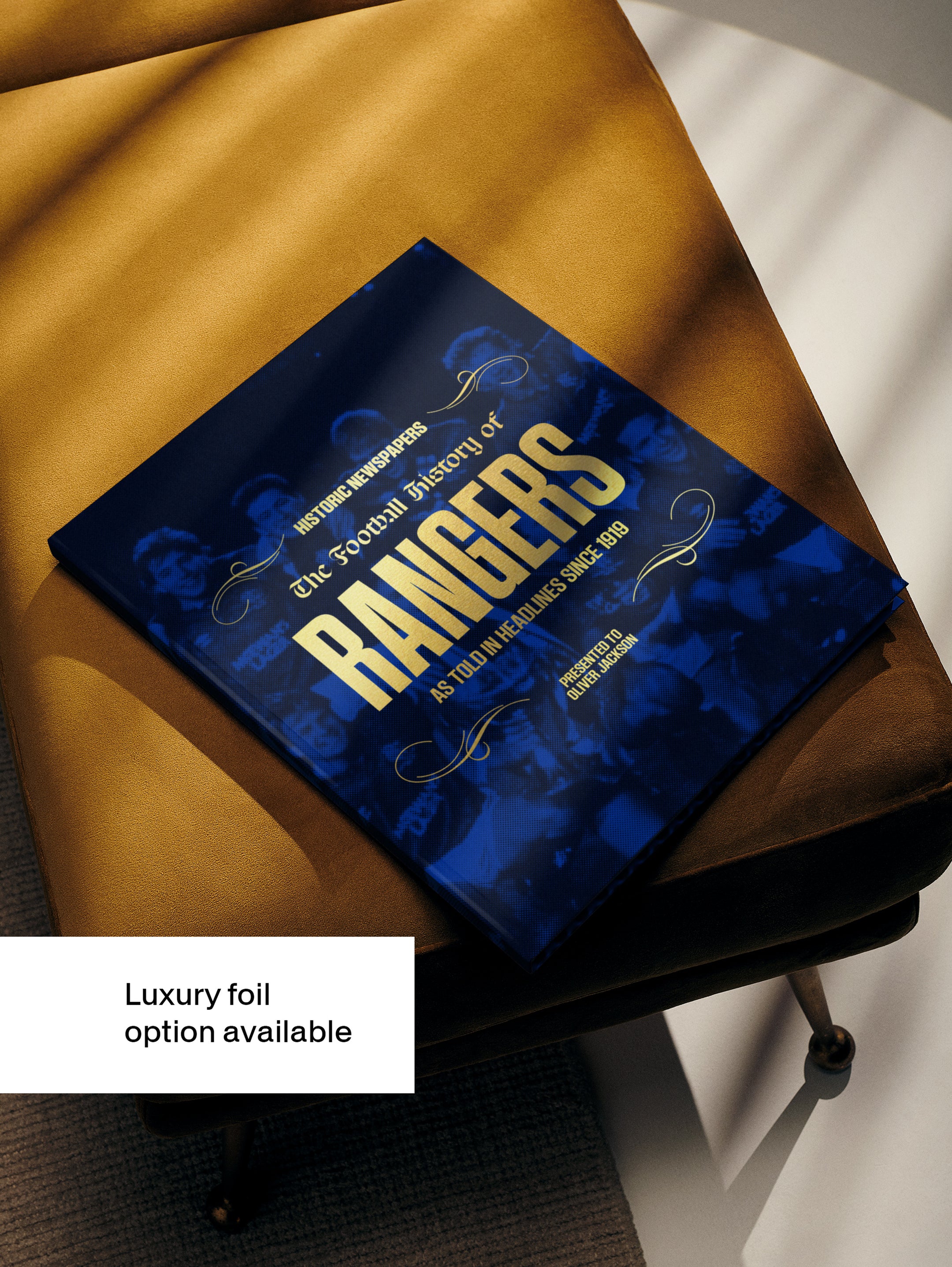 The Football History of Rangers Book - Historic Newspapers