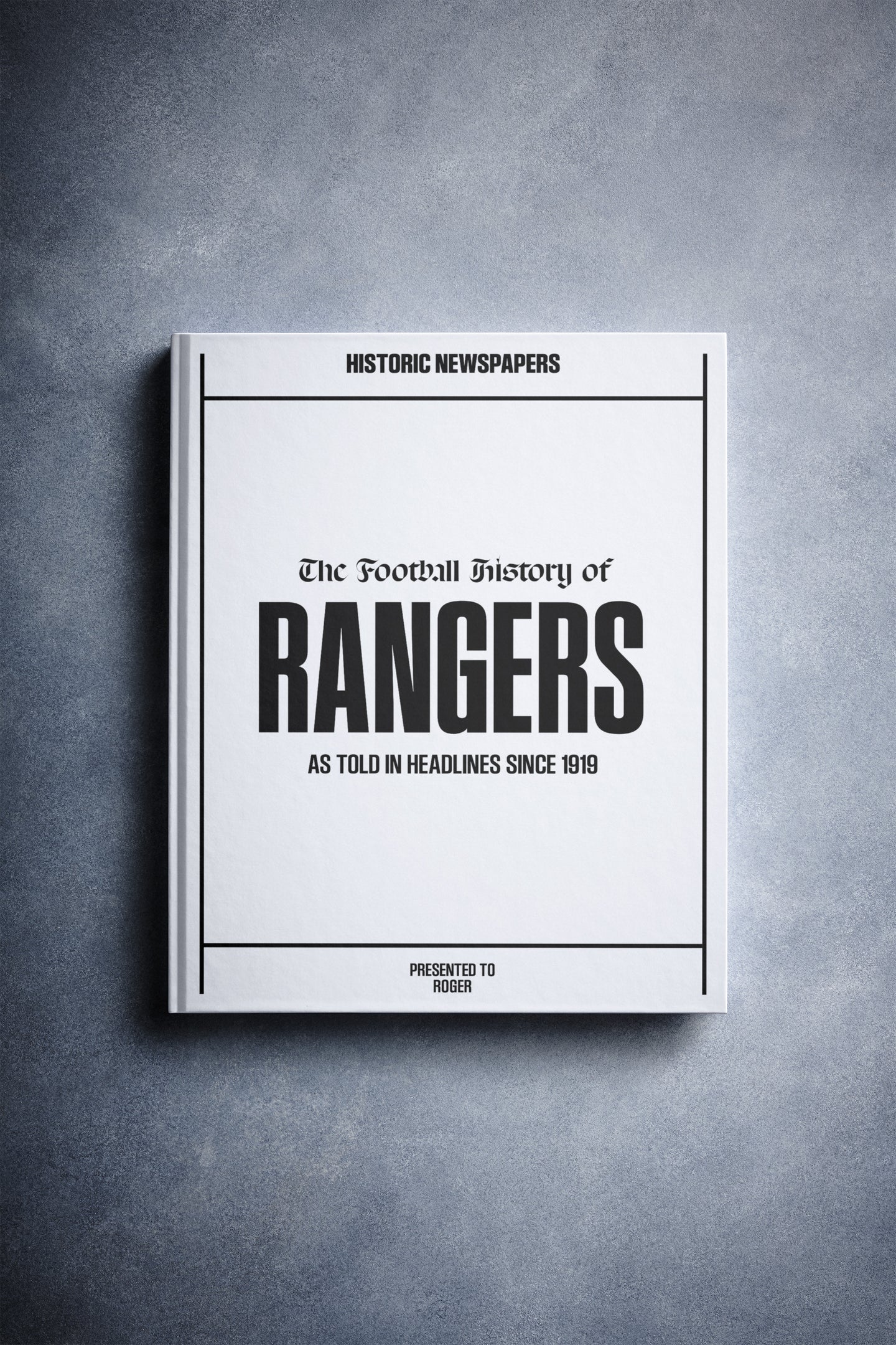 The Football History of Rangers Book | Historic Newspapers