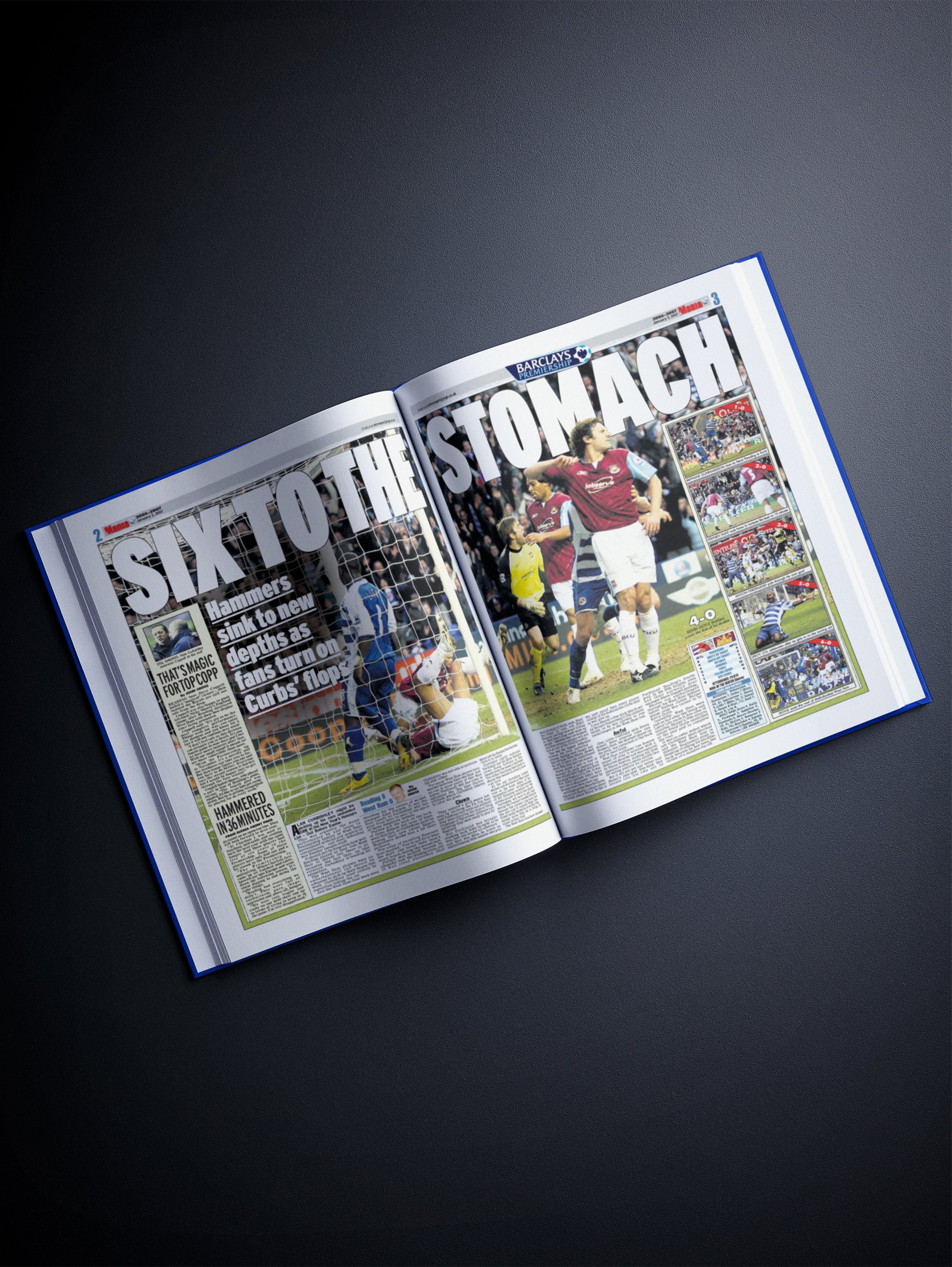 The Football History of Reading Book - Historic Newspapers