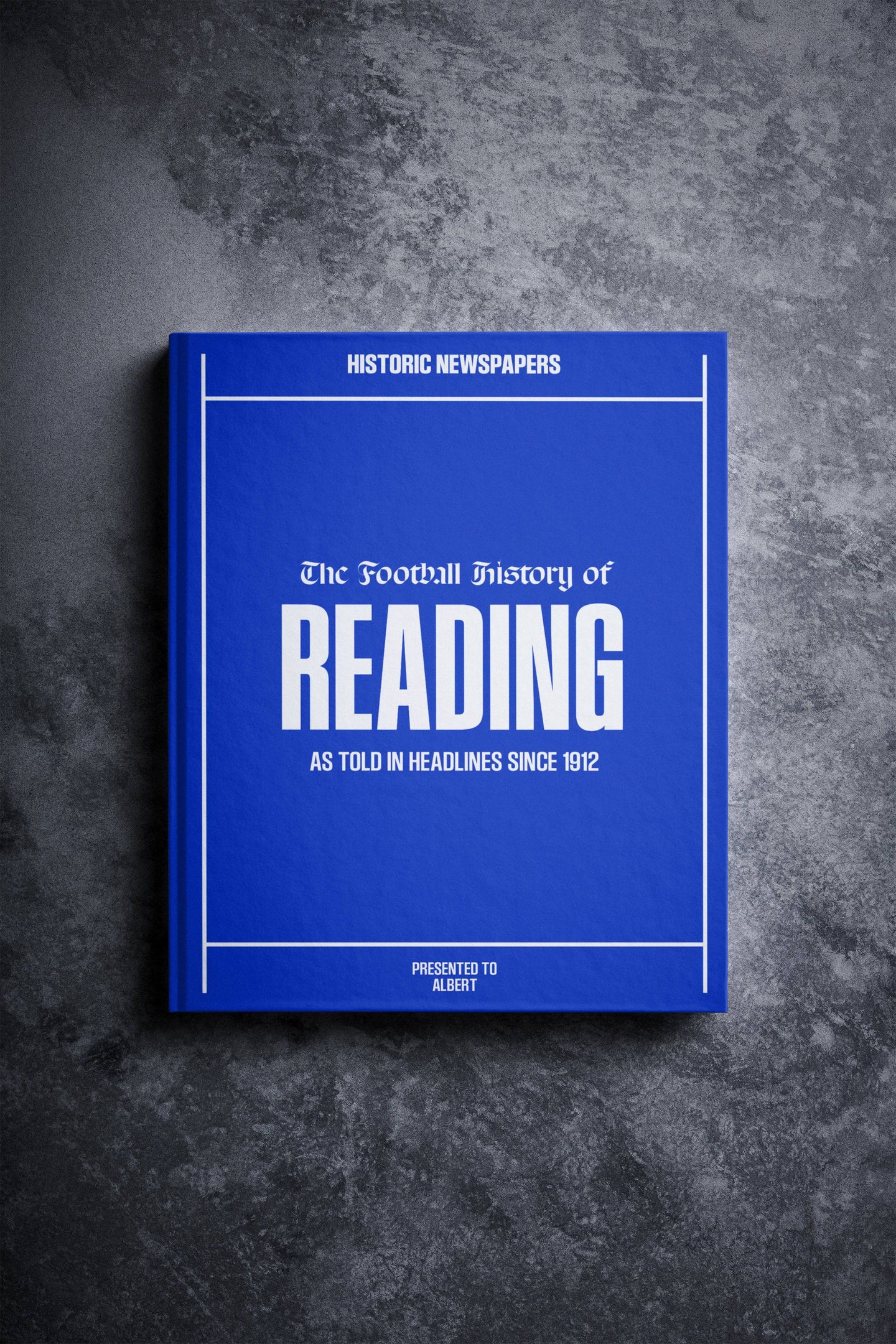 The Football History of Reading Book