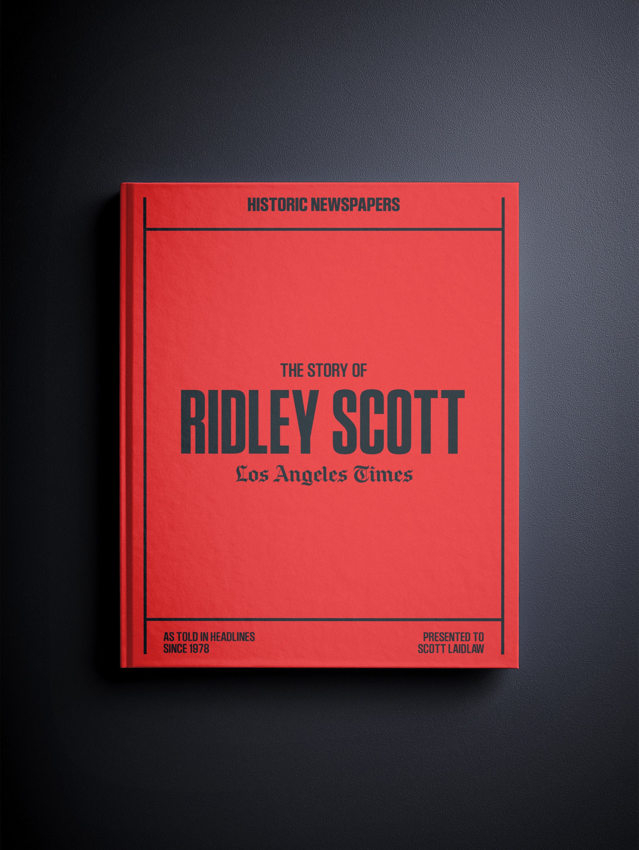 The Story of Ridley Scott Los Angeles Times Edition