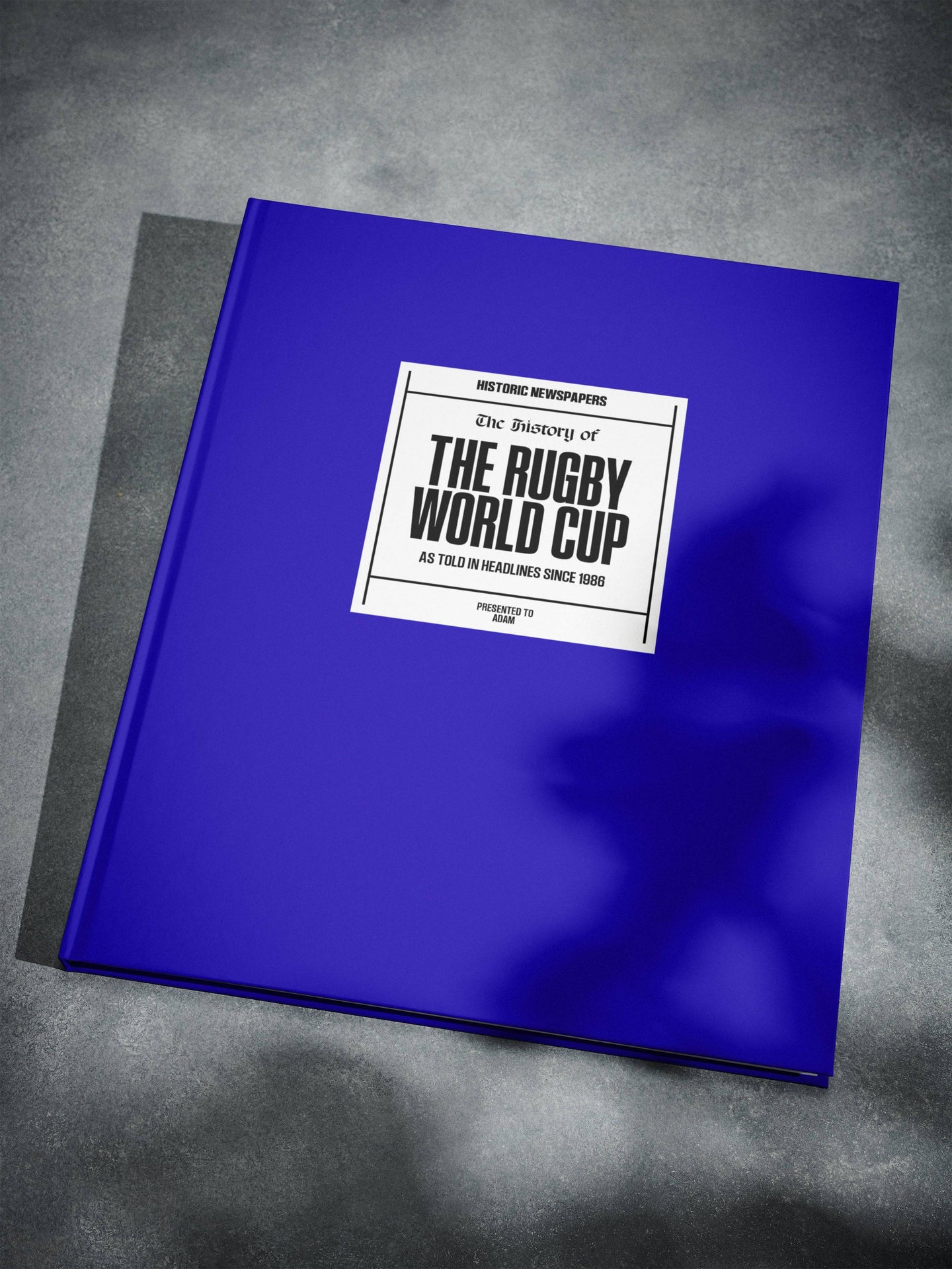 The Rugby History of World Cup Book - Historic Newspapers