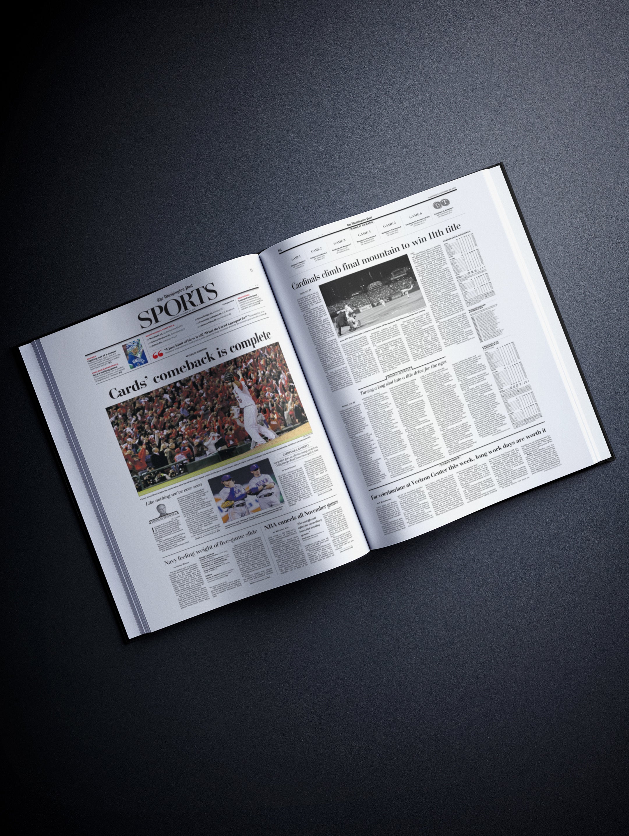The Baseball History of St. Louis Cardinals Washington Post Edition - Historic Newspapers