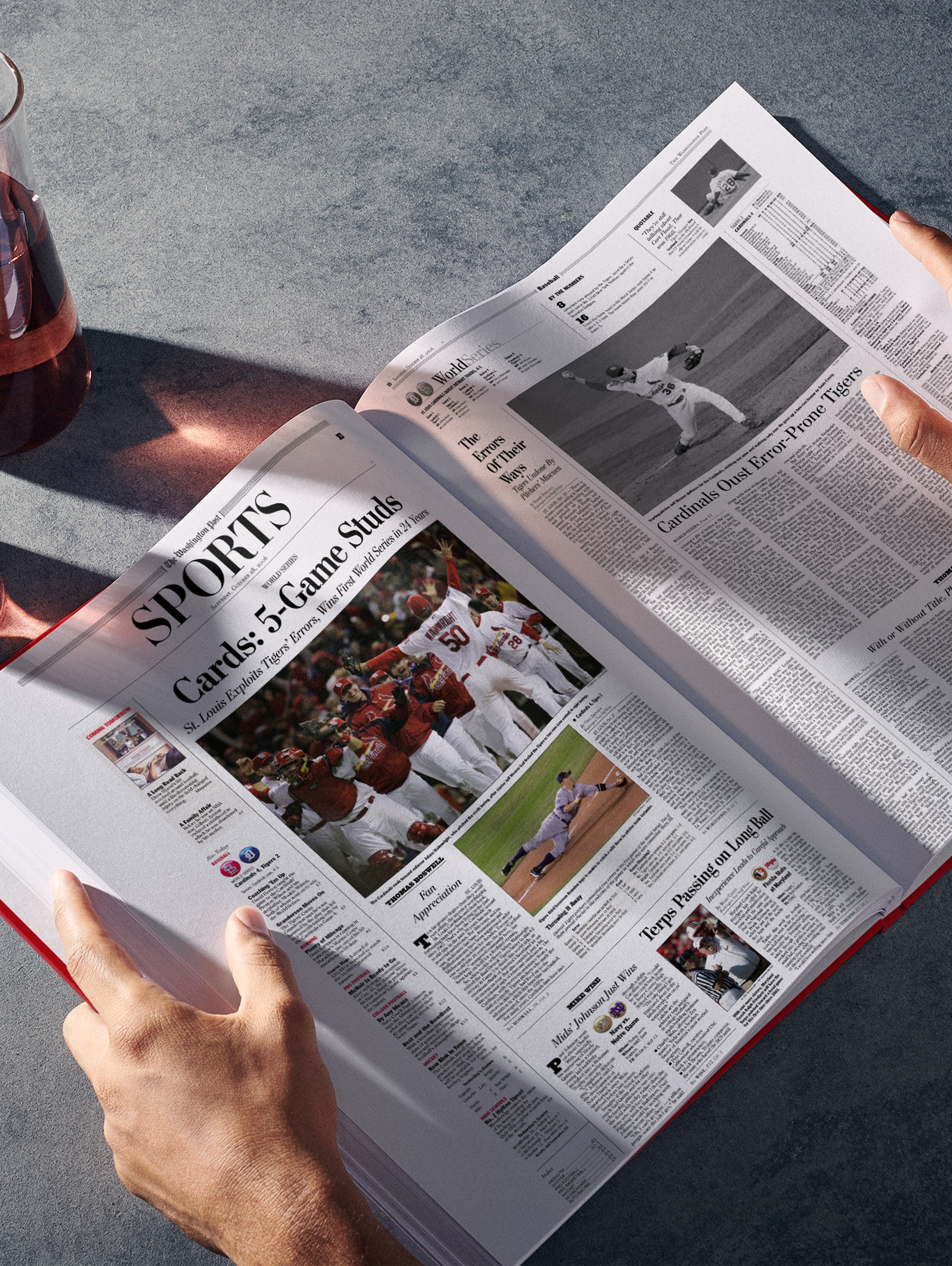 The Baseball History of St. Louis Cardinals Washington Post Edition - Historic Newspapers