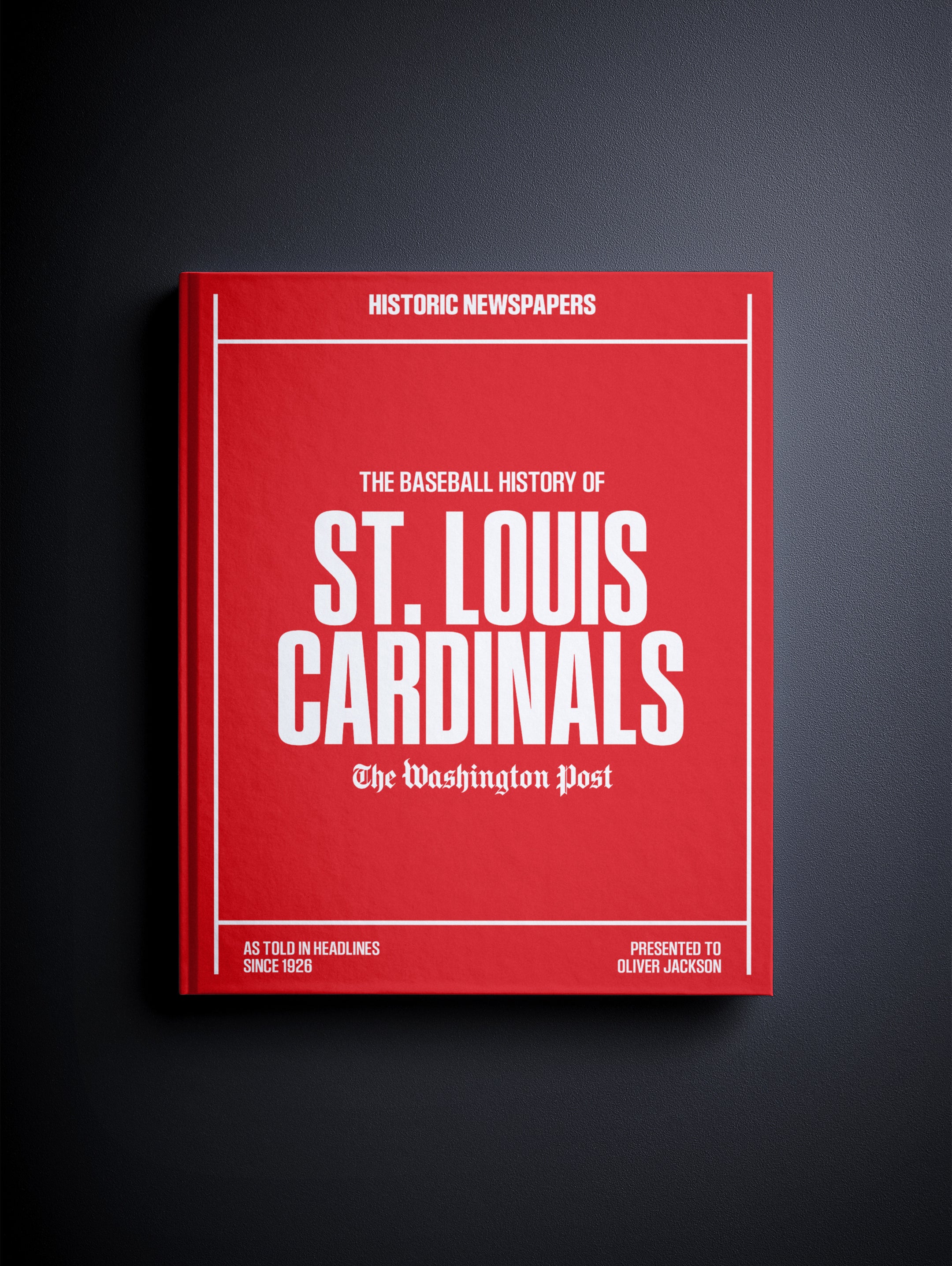 The Baseball History of St. Louis Cardinals Washington Post Edition