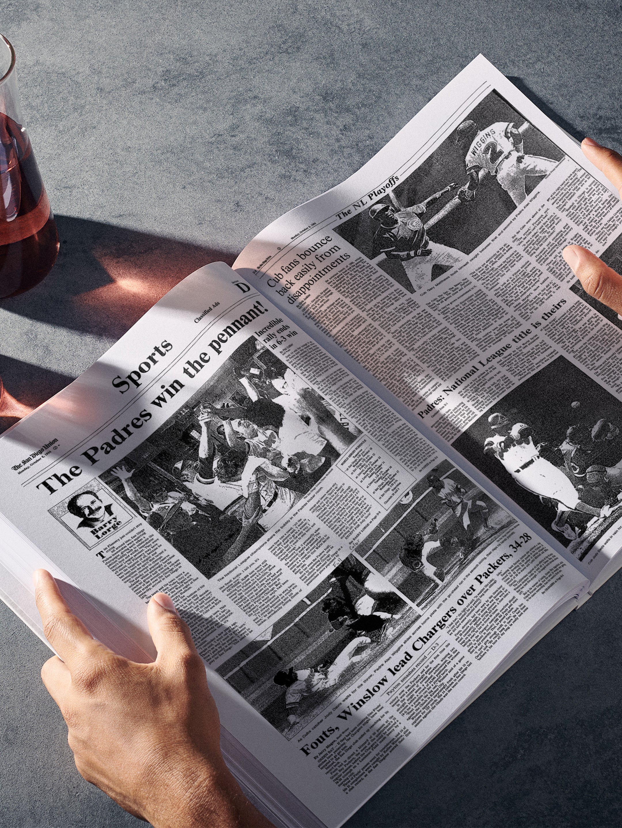 The Baseball History of San Diego Padres San Diego Union-Tribune Edition - Historic Newspapers