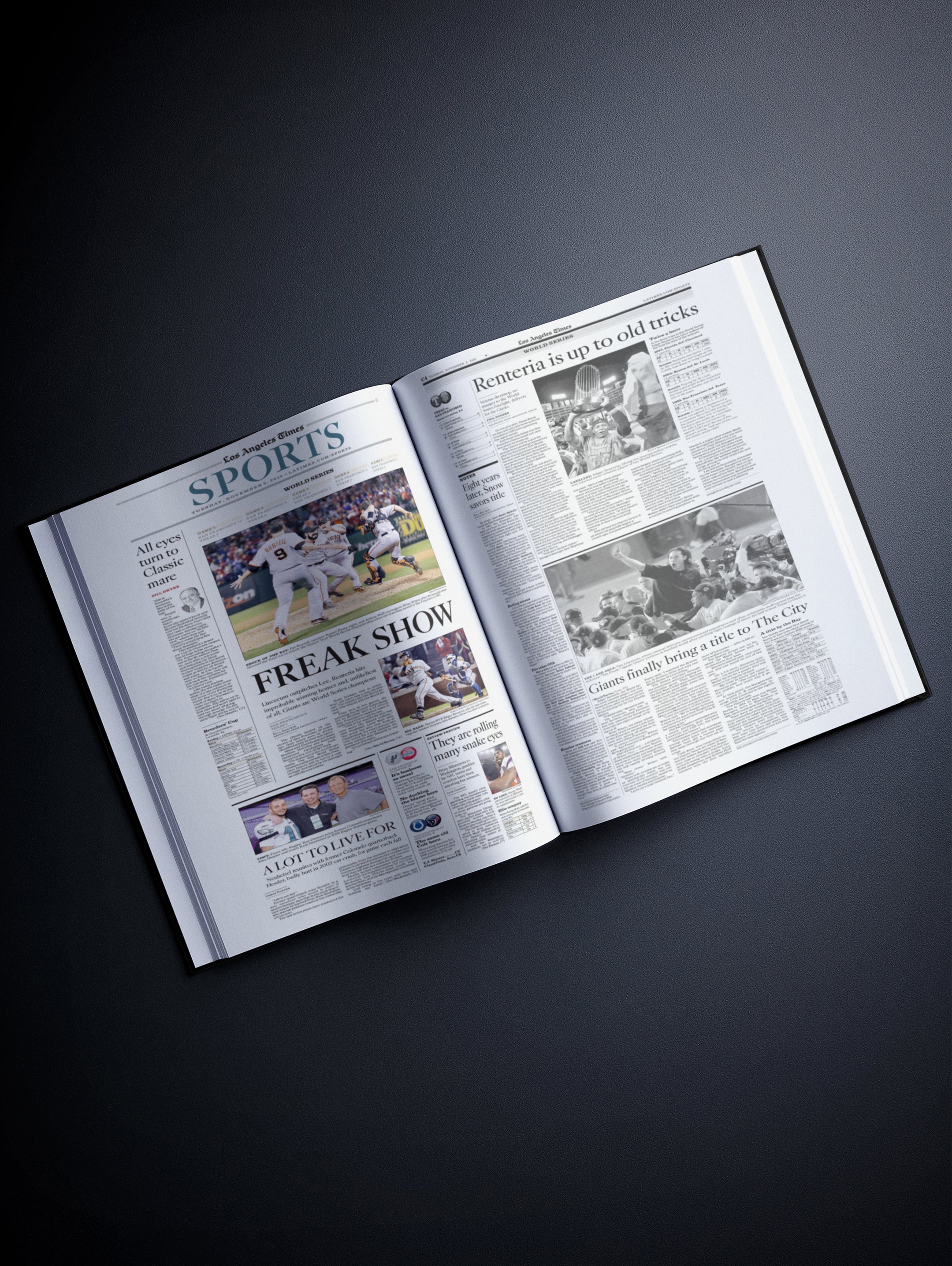 The Baseball History of San Francisco Giants Los Angeles Times Edition - Historic Newspapers