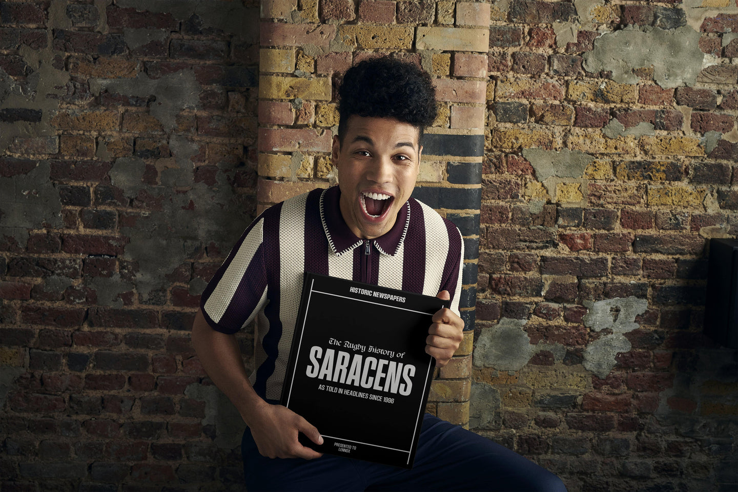 The Rugby History of Saracens Book - Historic Newspapers