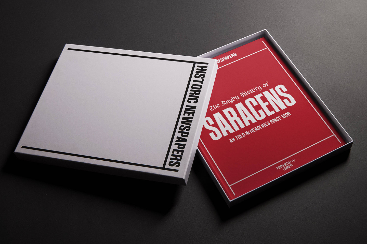 The Rugby History of Saracens Book - Historic Newspapers