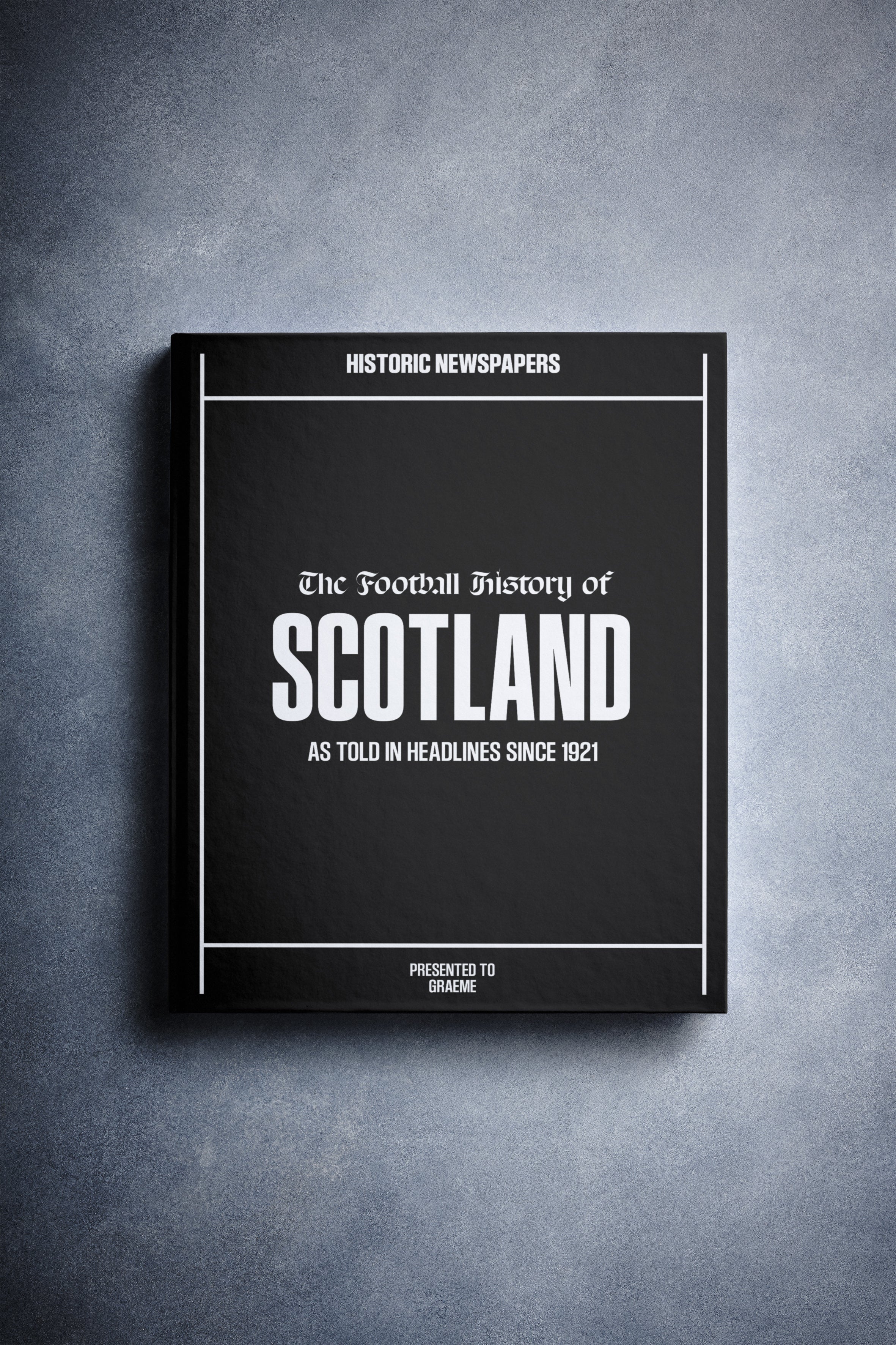 The Football History of Scotland Book | Historic Newspapers