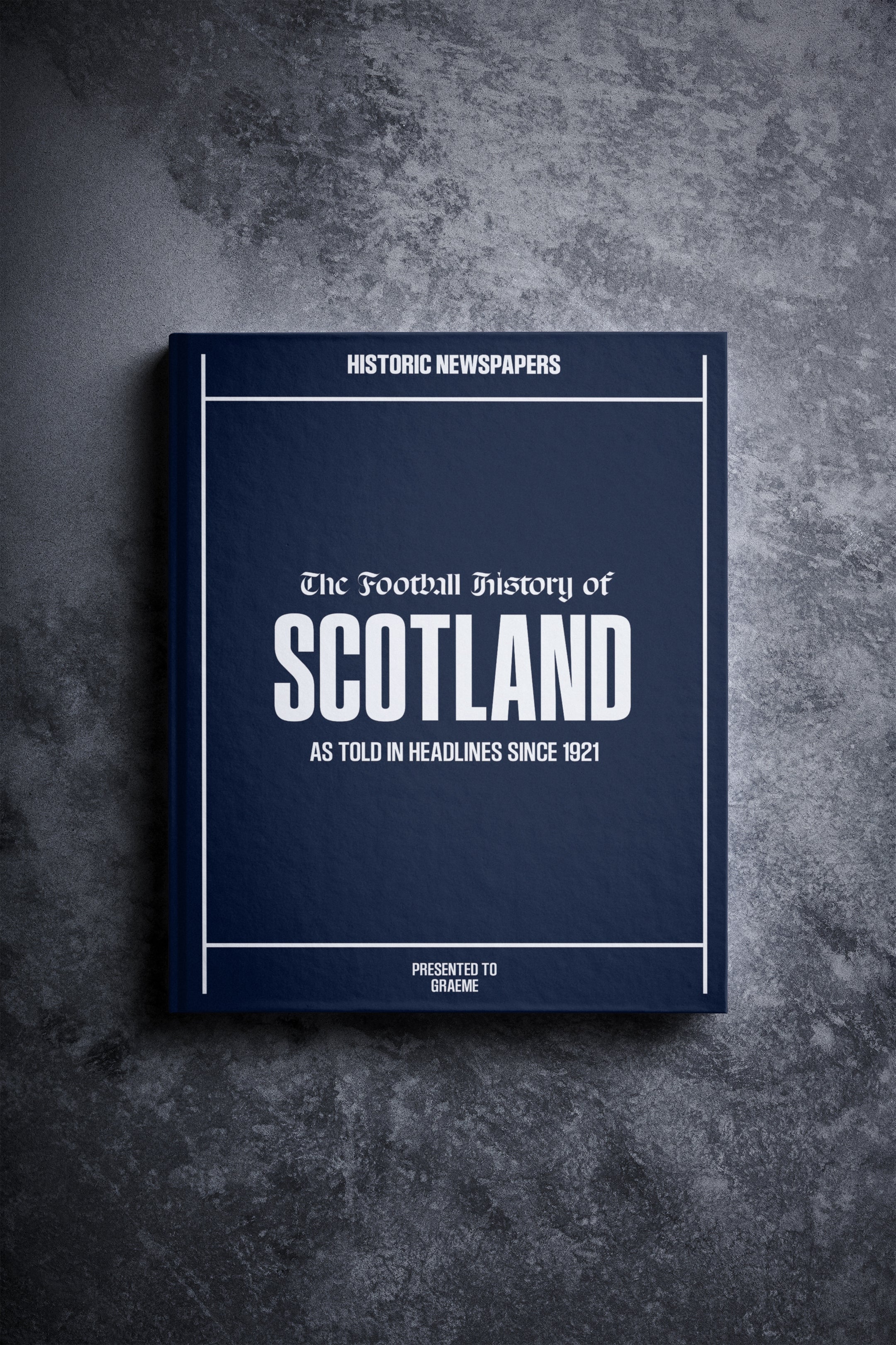 The Football History of Scotland Book