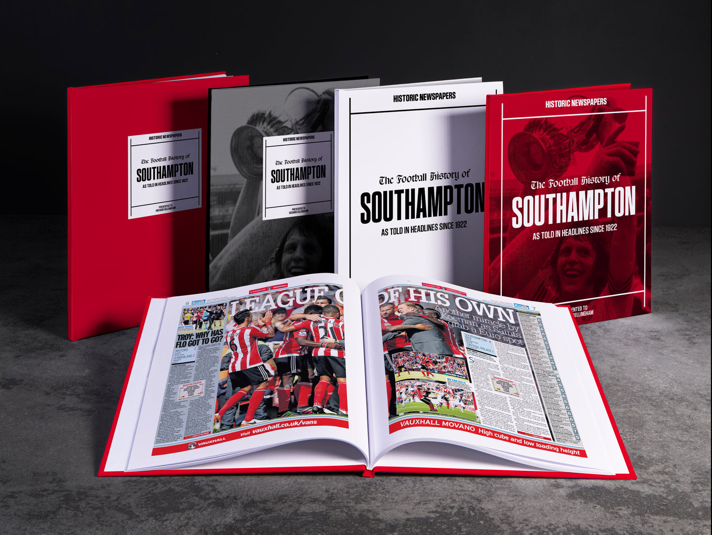 The Football History of Southampton Book - Historic Newspapers
