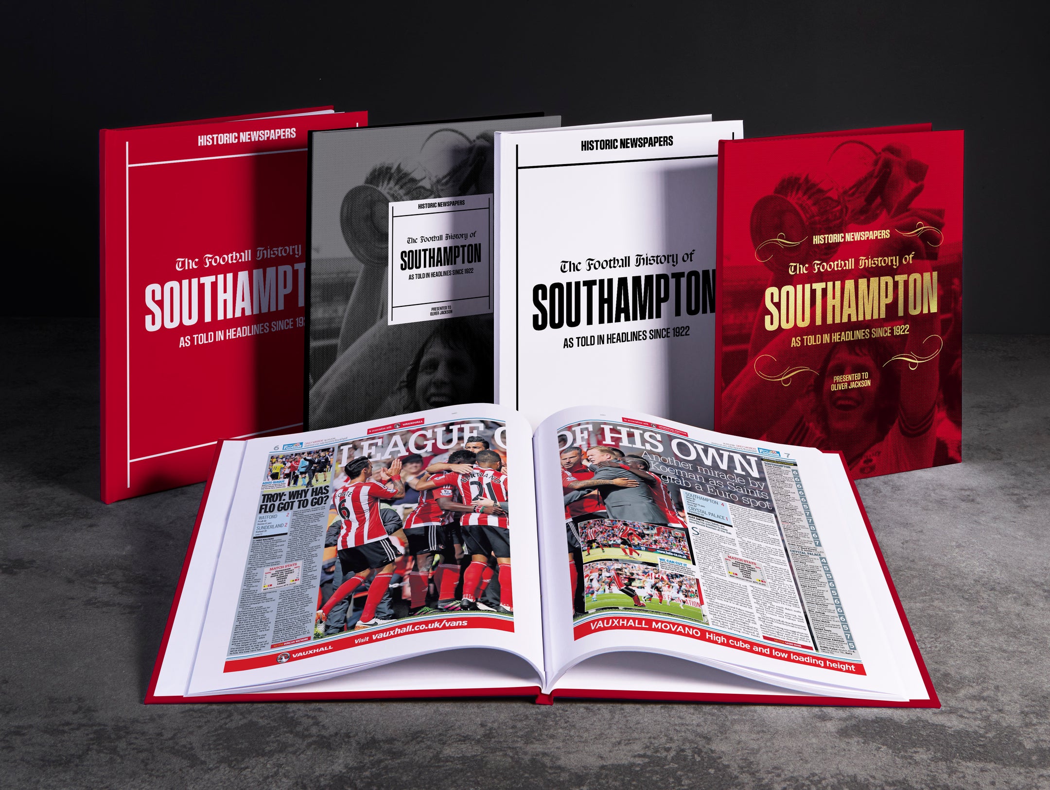 The Football History of Southampton Book