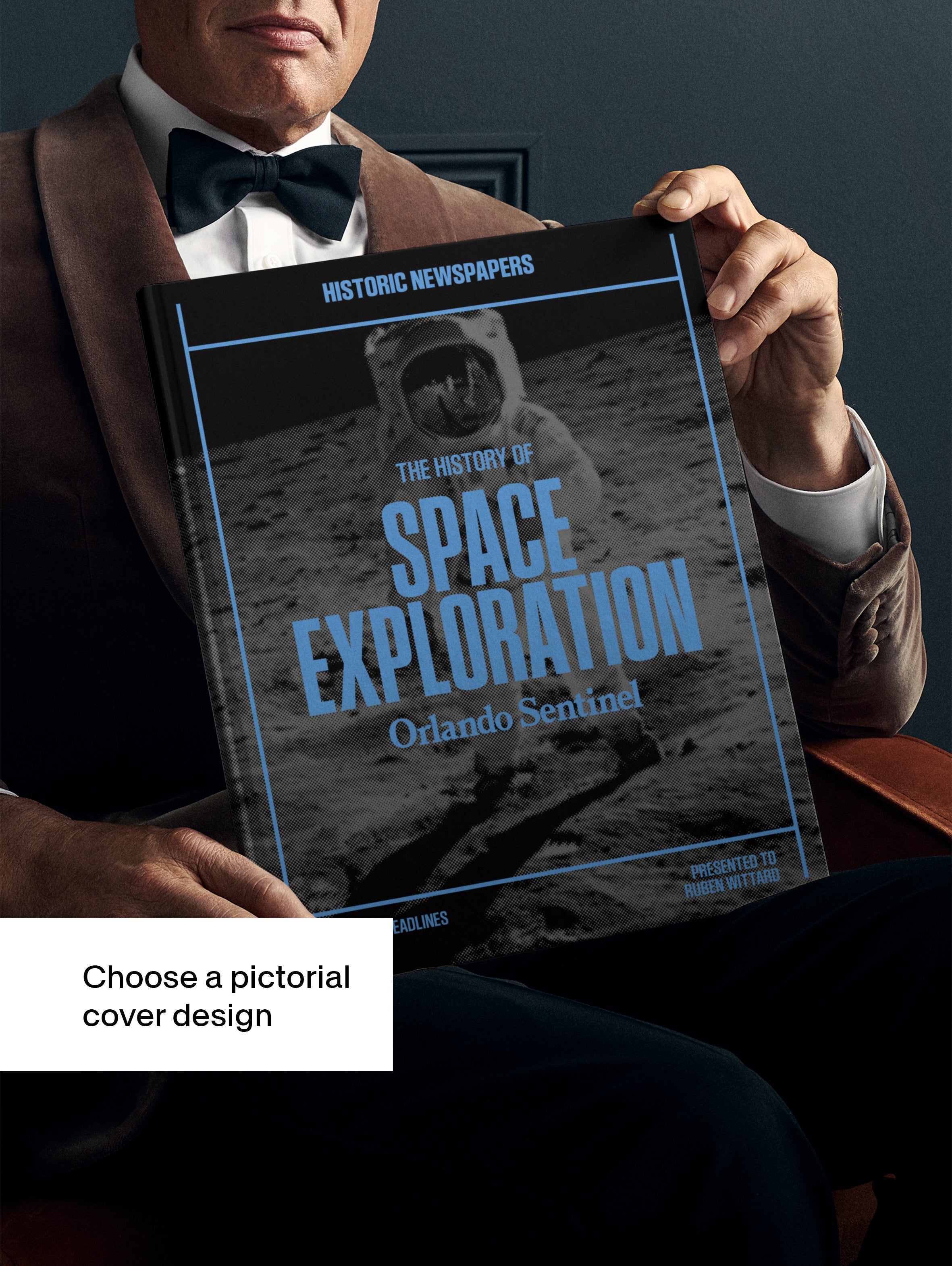 Space Exploration Newspaper Book | Historic Newspapers