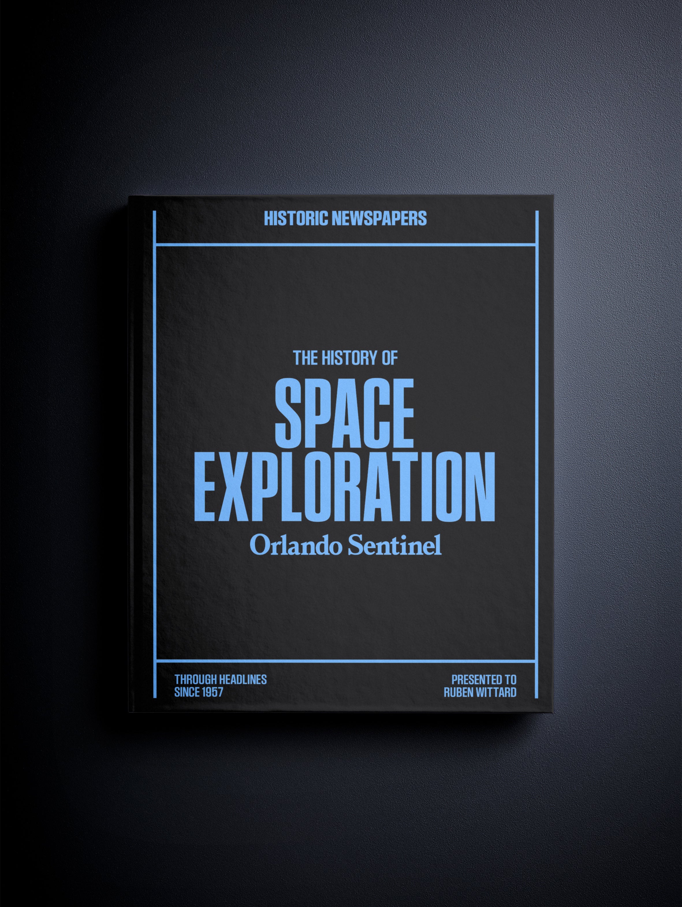Space Exploration Newspaper Book | Historic Newspapers