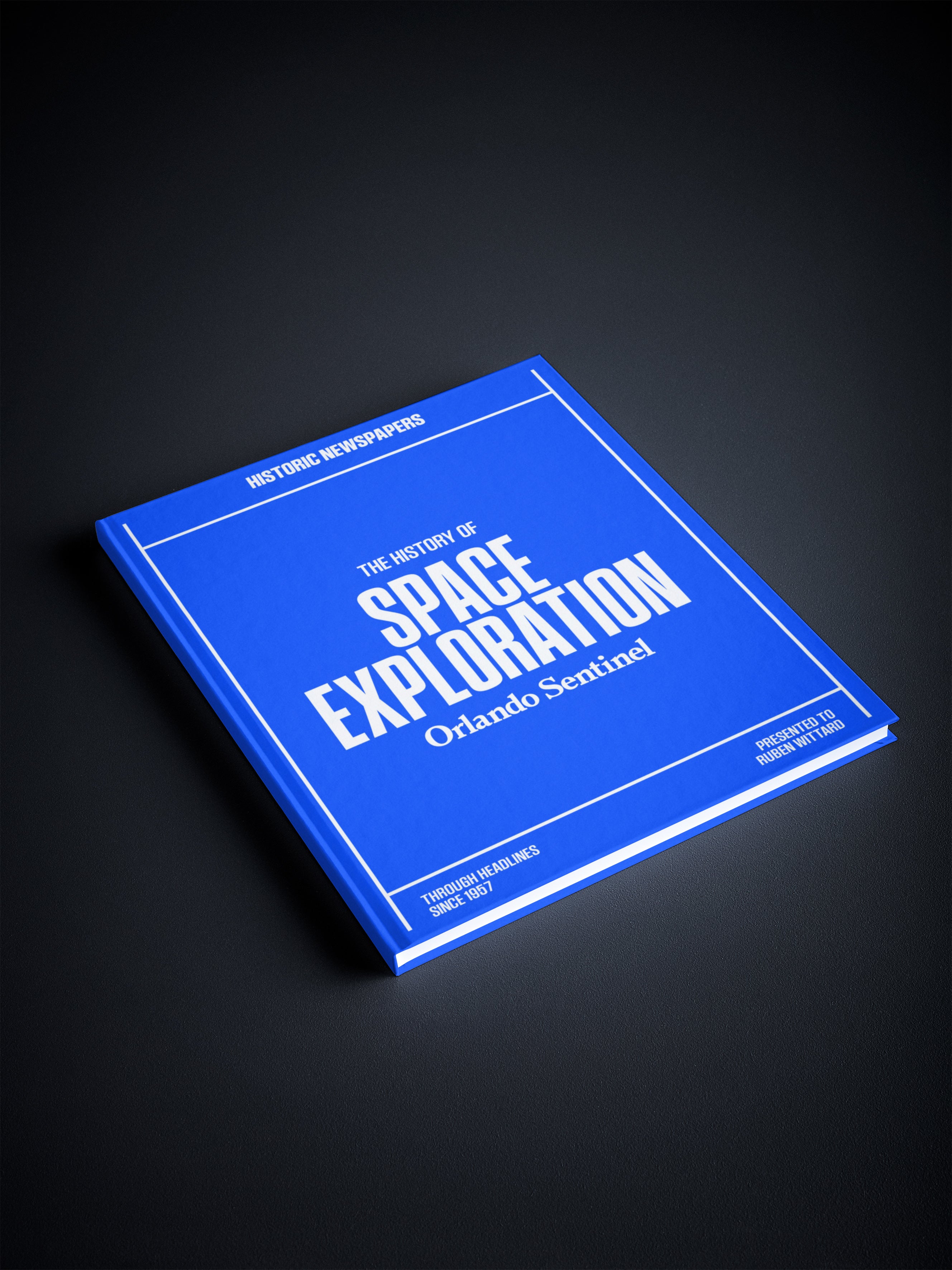 Space Exploration Newspaper Book | Historic Newspapers