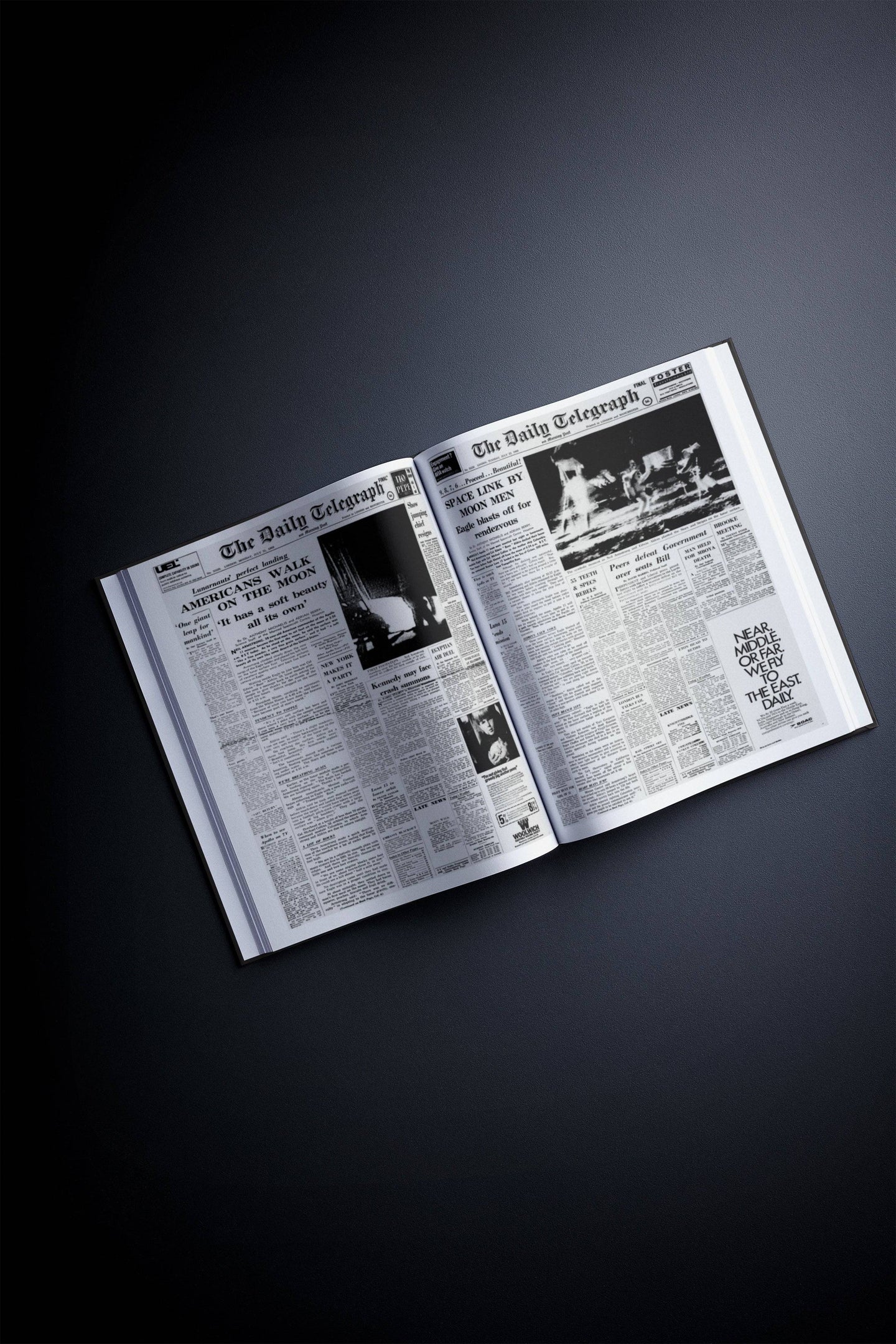 The Story of the Space Race Telegraph Edition Book