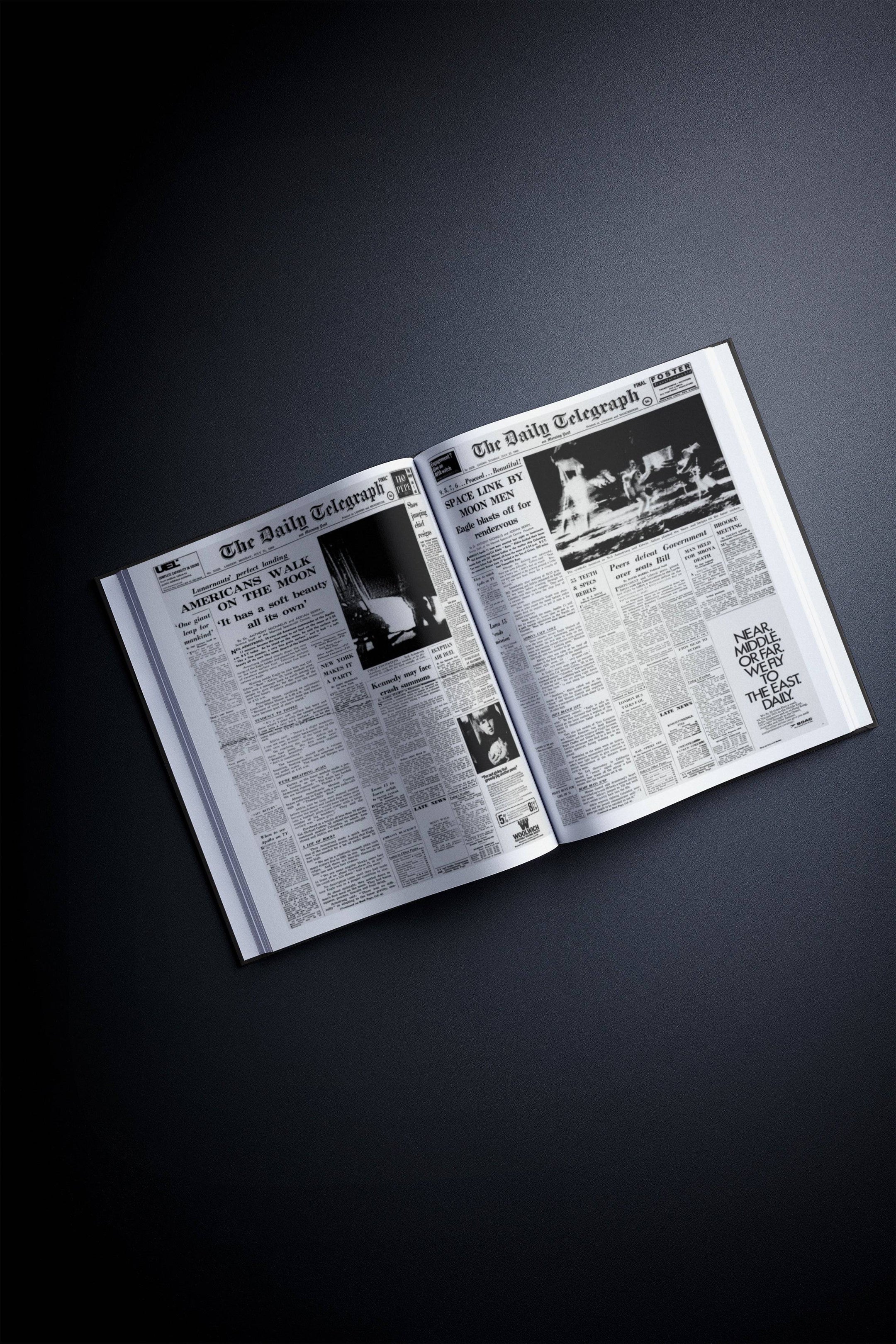 The Story of the Space Race Telegraph Edition Book - Historic Newspapers
