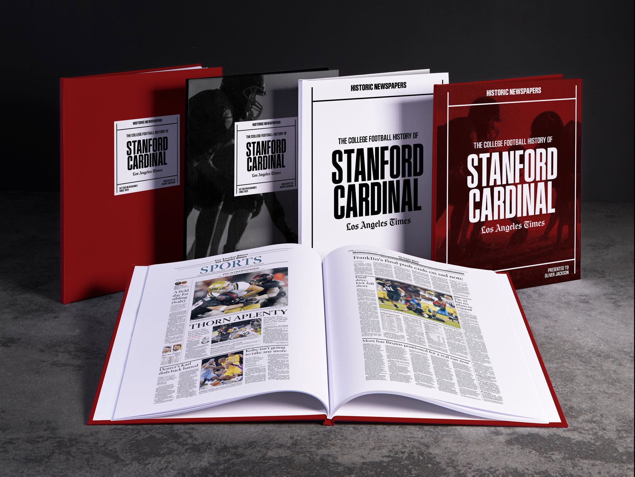 The College Football History of Stanford Cardinal Los Angeles Times Edition