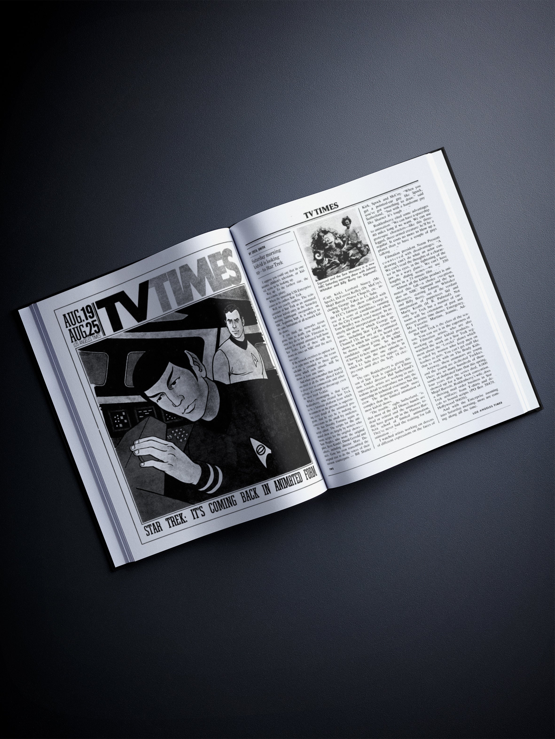 Star Trek Story Los Angeles Times Edition | Historic Newspapers