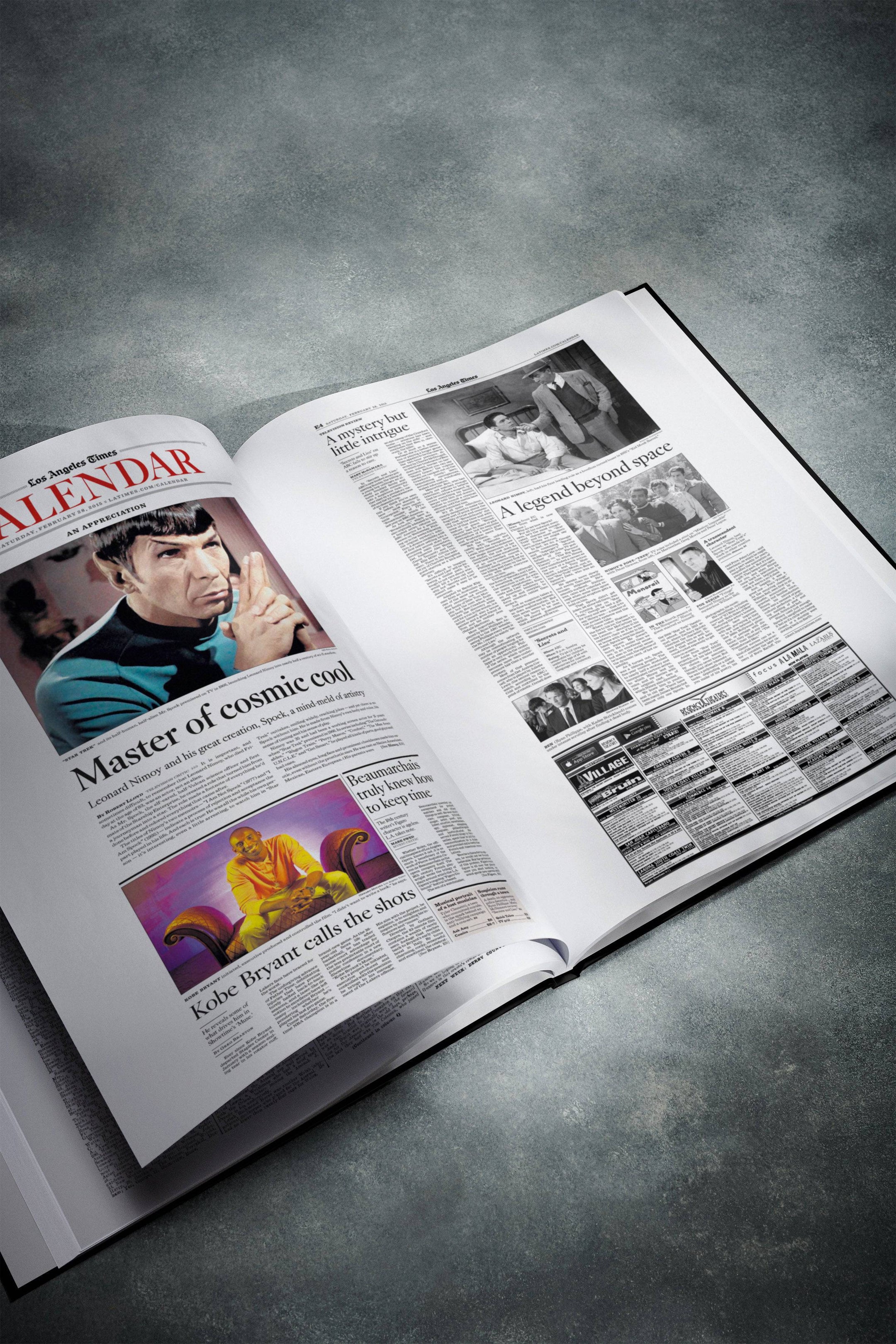 The Story of Star Trek Los Angeles Times Edition - Historic Newspapers